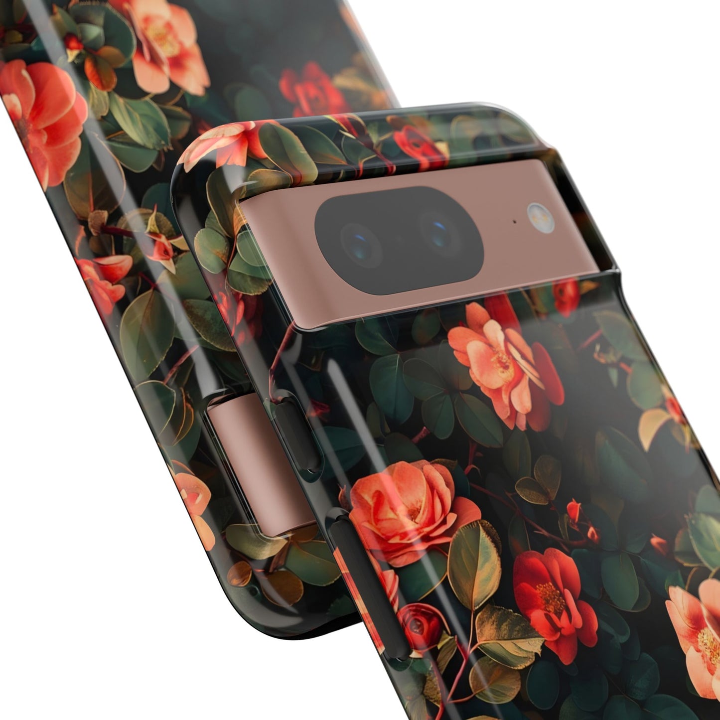 Floral Phone Case - Elegant Floral Design, Tough Protective Case, Perfect Gift for Her, Trendy Phone Accessories, Mother’s Day, Birthday