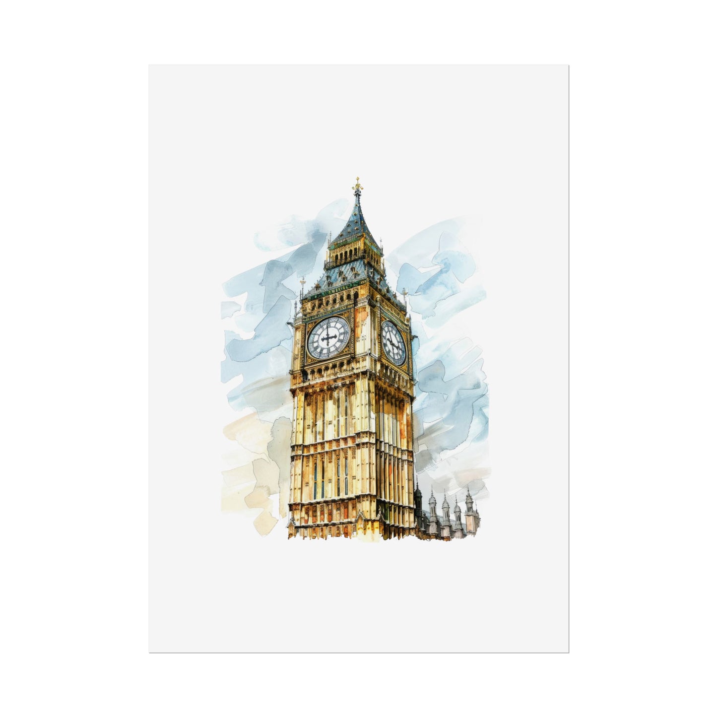 London Tower Rolled Posters