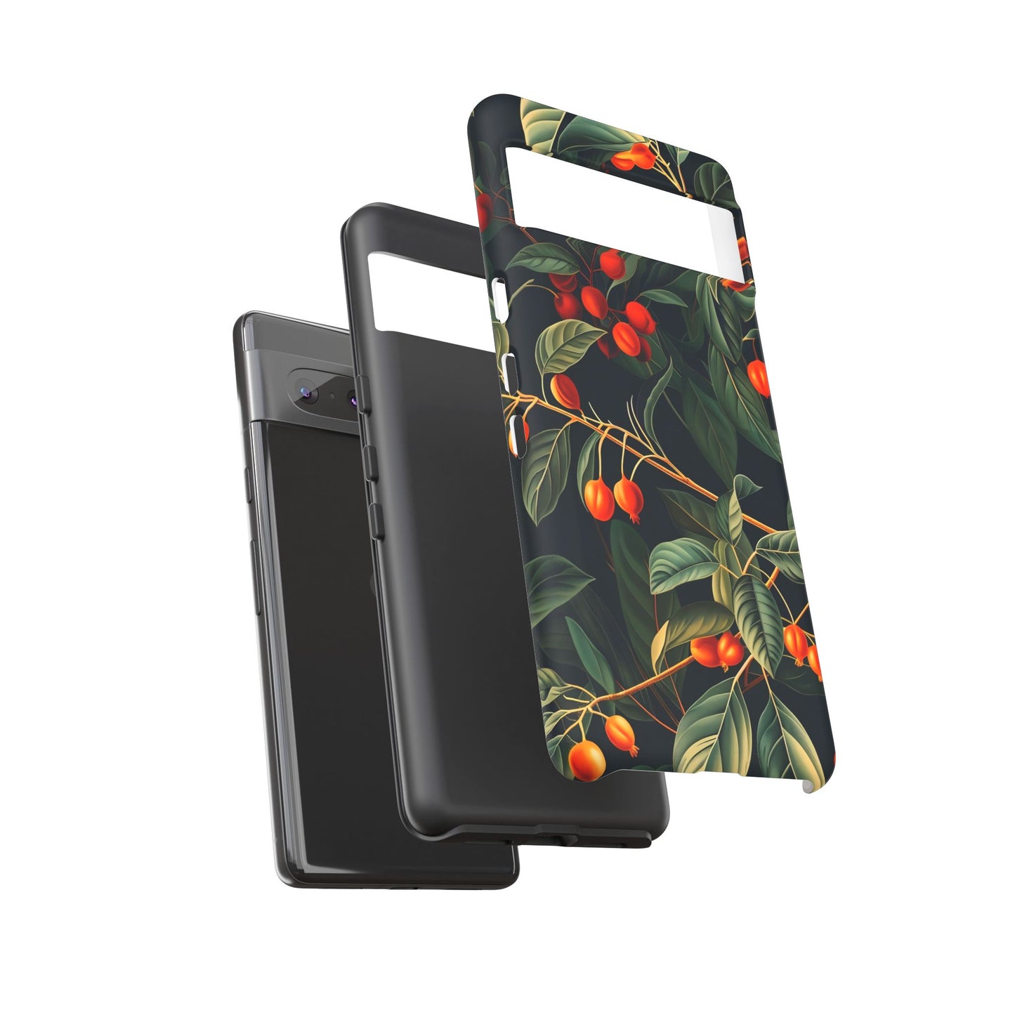 Tough Cases, Floral Phone Case, Nature-Inspired Tech, Unique Gift, Phone Accessory, Botanical Design, Fall Vibes