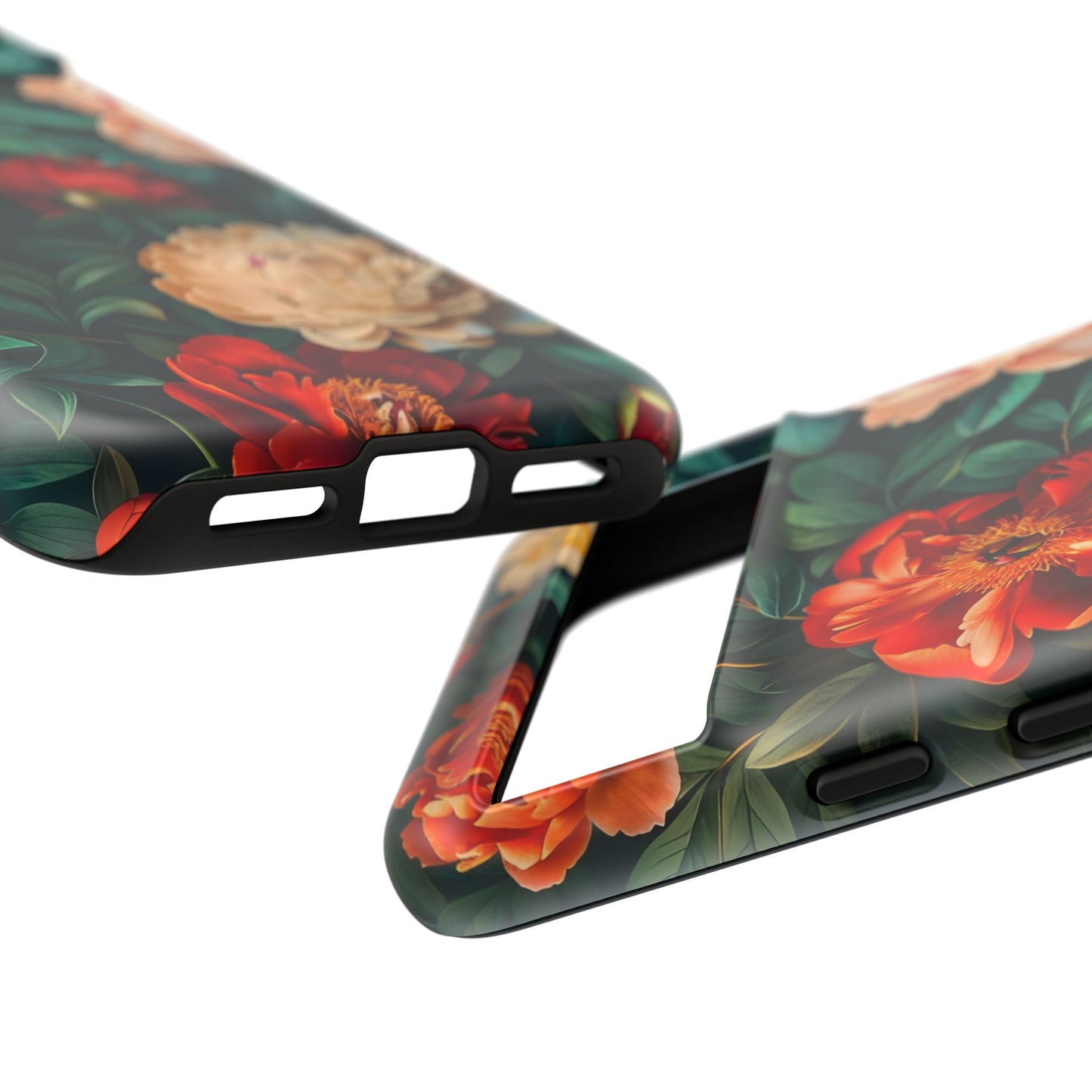 Floral Phone Case - Tough Cases, Vibrant Protection, Gift for Her, Cute Floral Design, Trendy Accessory, Perfect for Spring