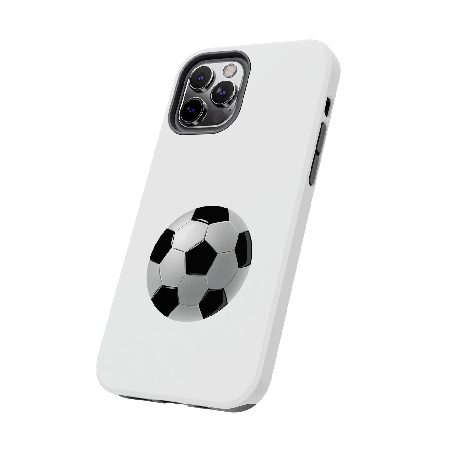 Soccer Ball Phone Case - Durable Tough Protector, Sports Lover Gift, Football Case, Custom Phone Cover, Gift for Him/Her