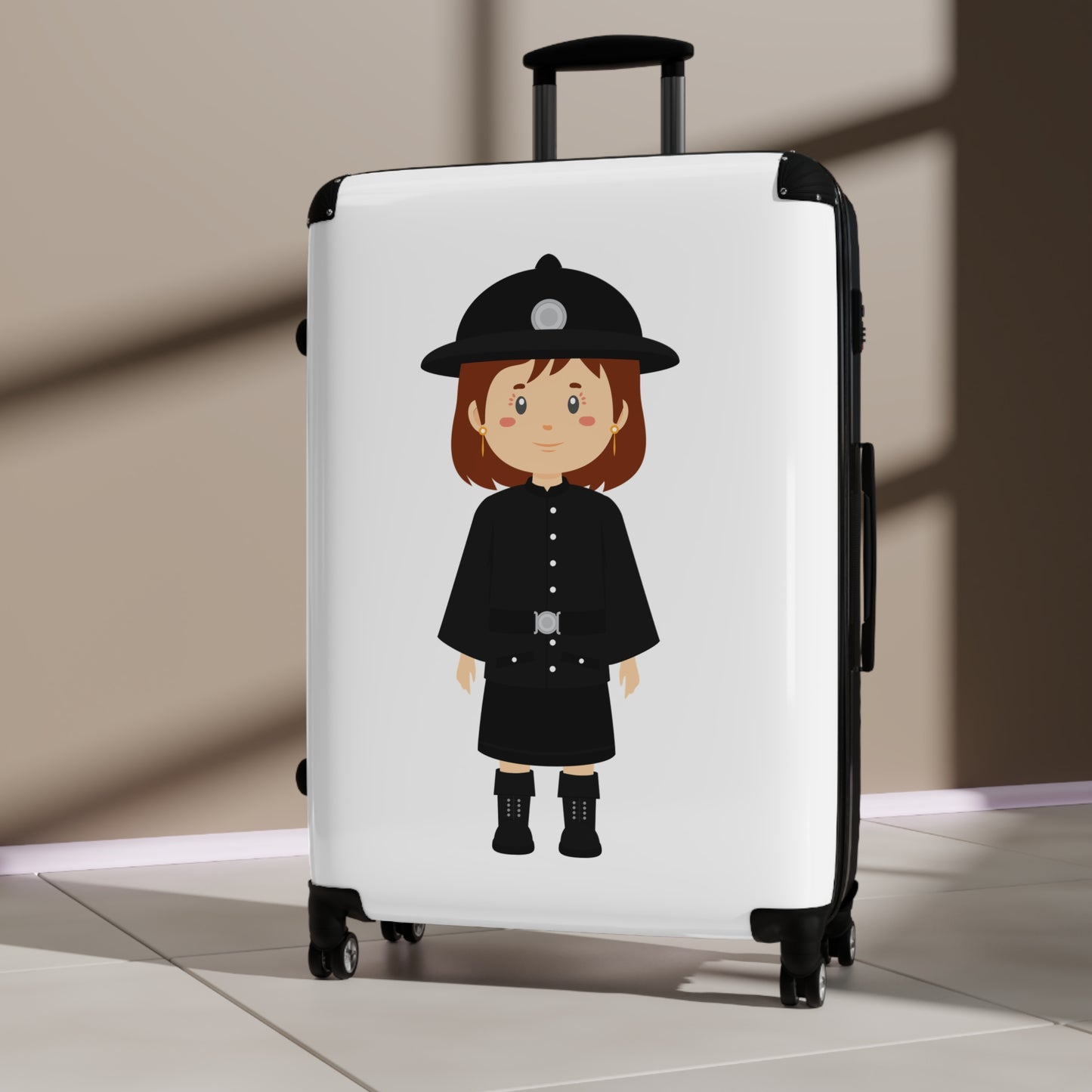 Female British Police Officer - Suitcase