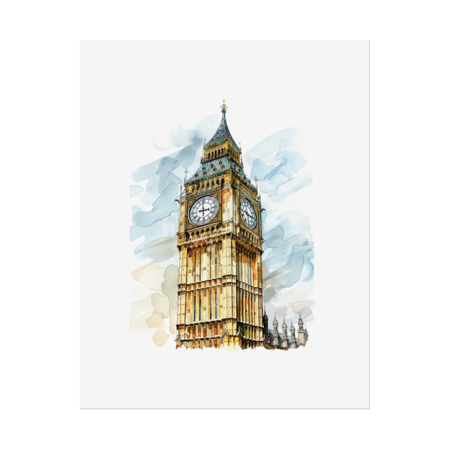 London Tower Rolled Posters