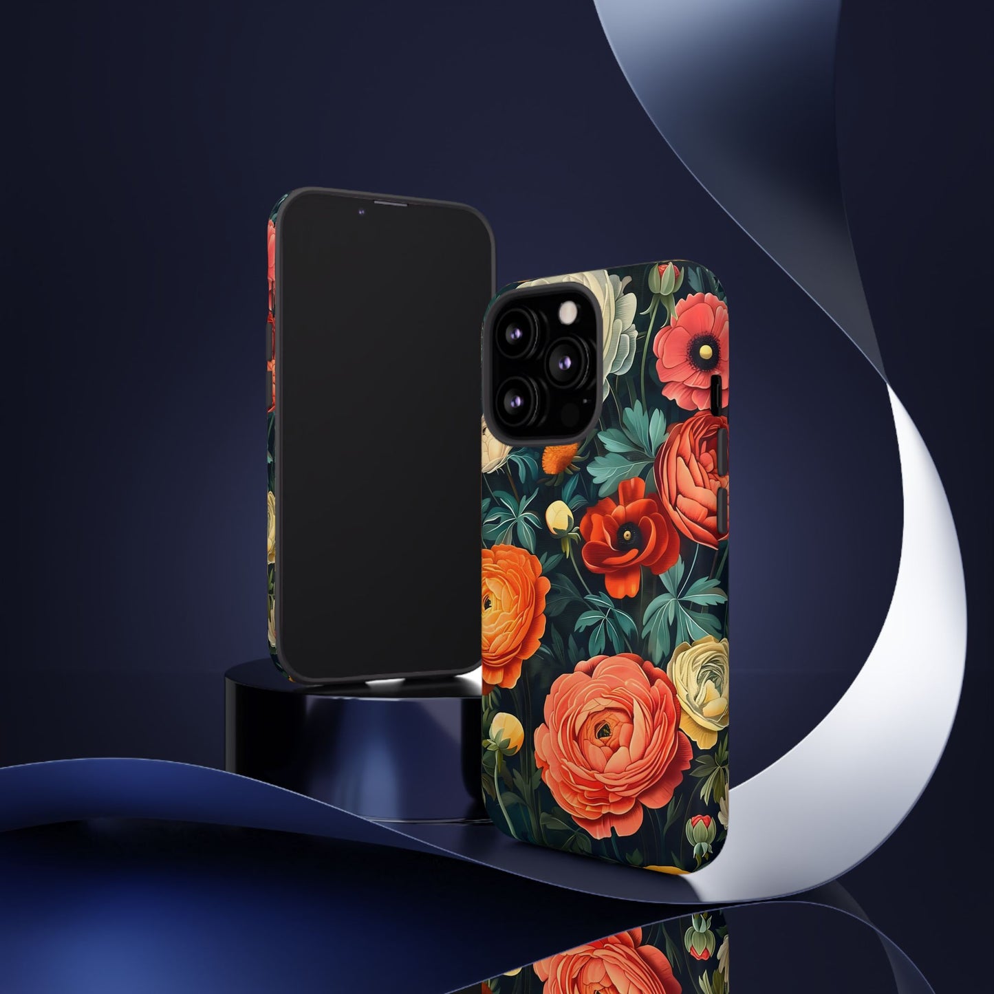 Floral Phone Case, Tough Cases - Stylish Protection, Gifts for Her, Nature Lover Decor, Floral Accessories