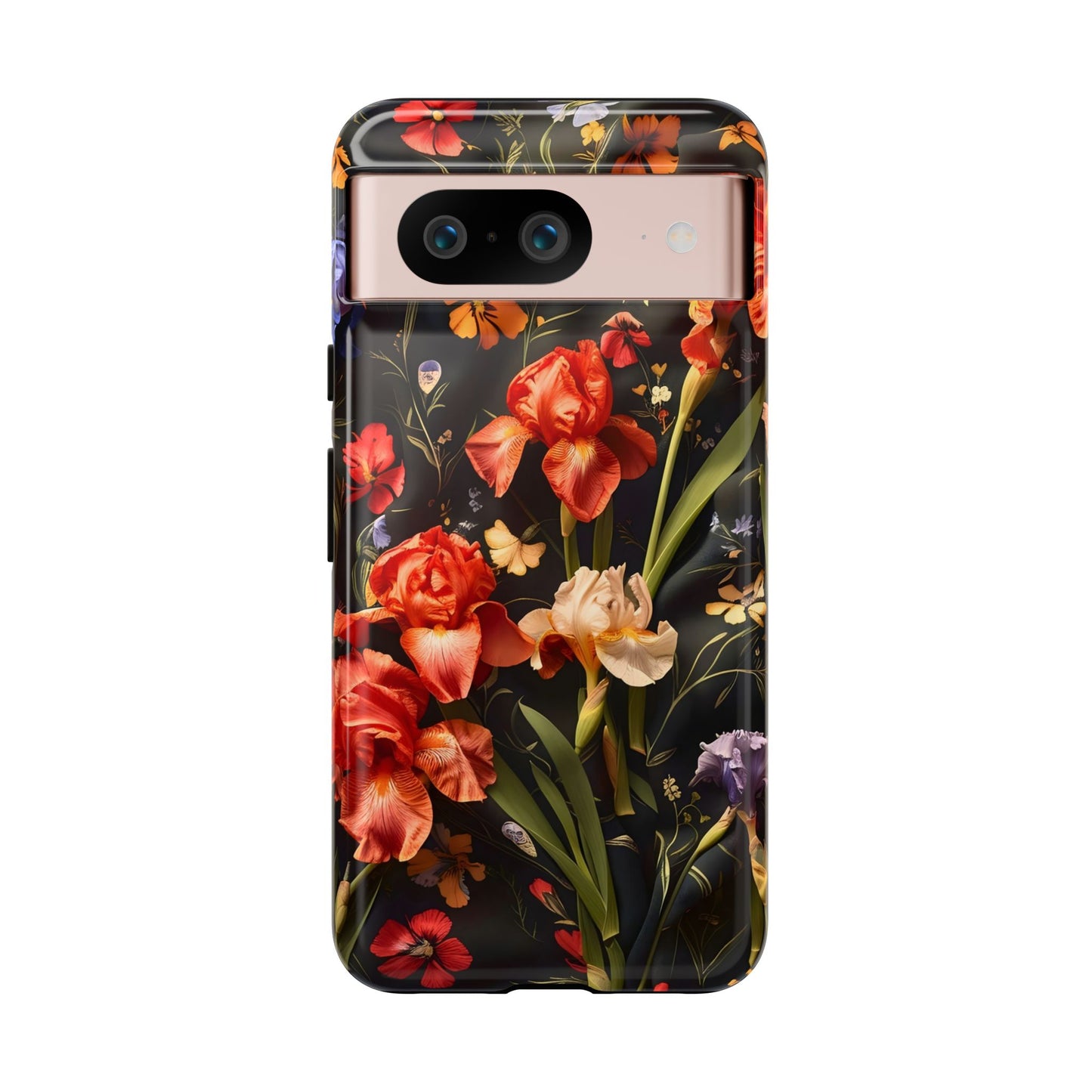 Floral Tough Case for Phone, Durable Protective Phone Cover, Gift for Flower Lovers, Phone Accessories, Spring Vibes