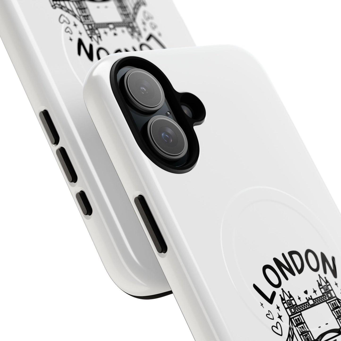 London Vacation Magnetic Case, Unique Phone Cover for Travelers, London Souvenir, Gift for Tourists, Stylish Phone Accessory