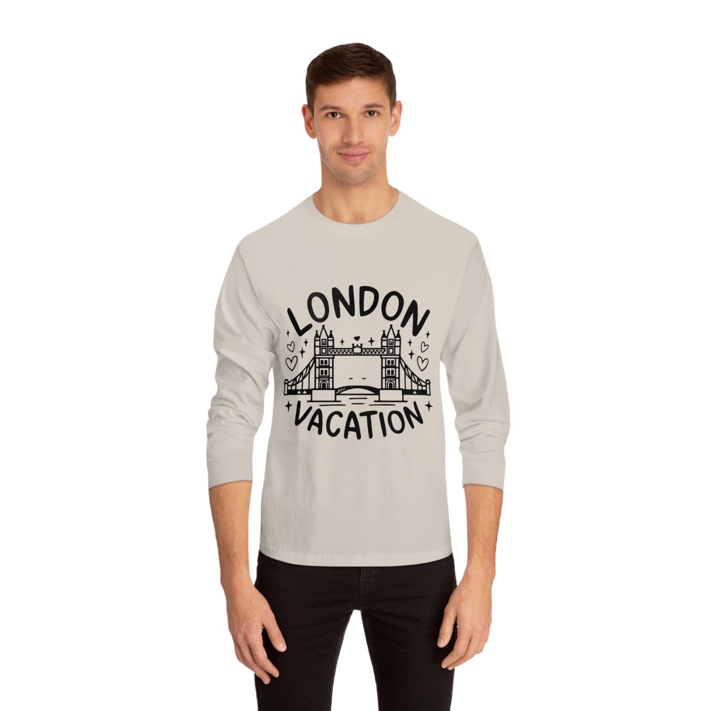 Unisex Classic Long Sleeve T-Shirt - London's Vacation
