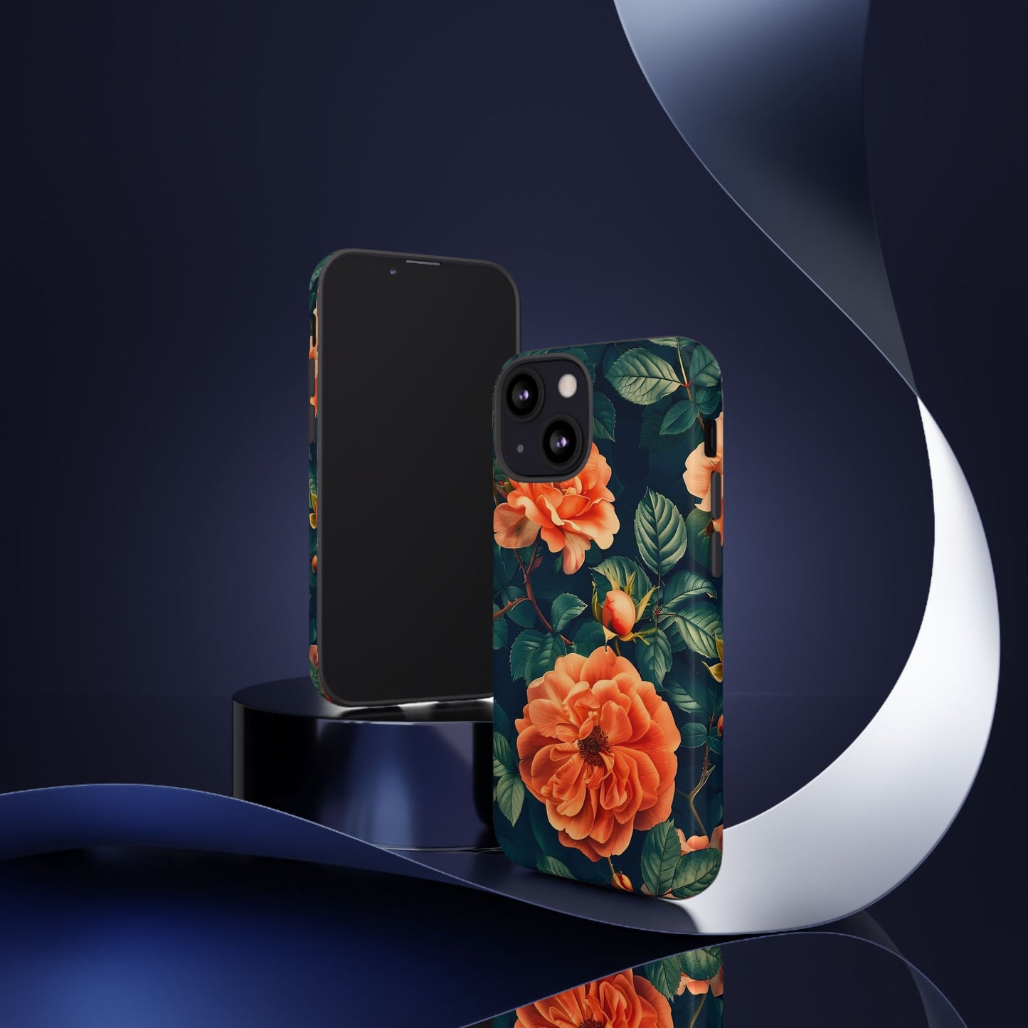Floral Phone Case, Tough Cases for Nature Lovers, Botanical Design, Phone Protection, Gift for Her, Trending Floral Accessories