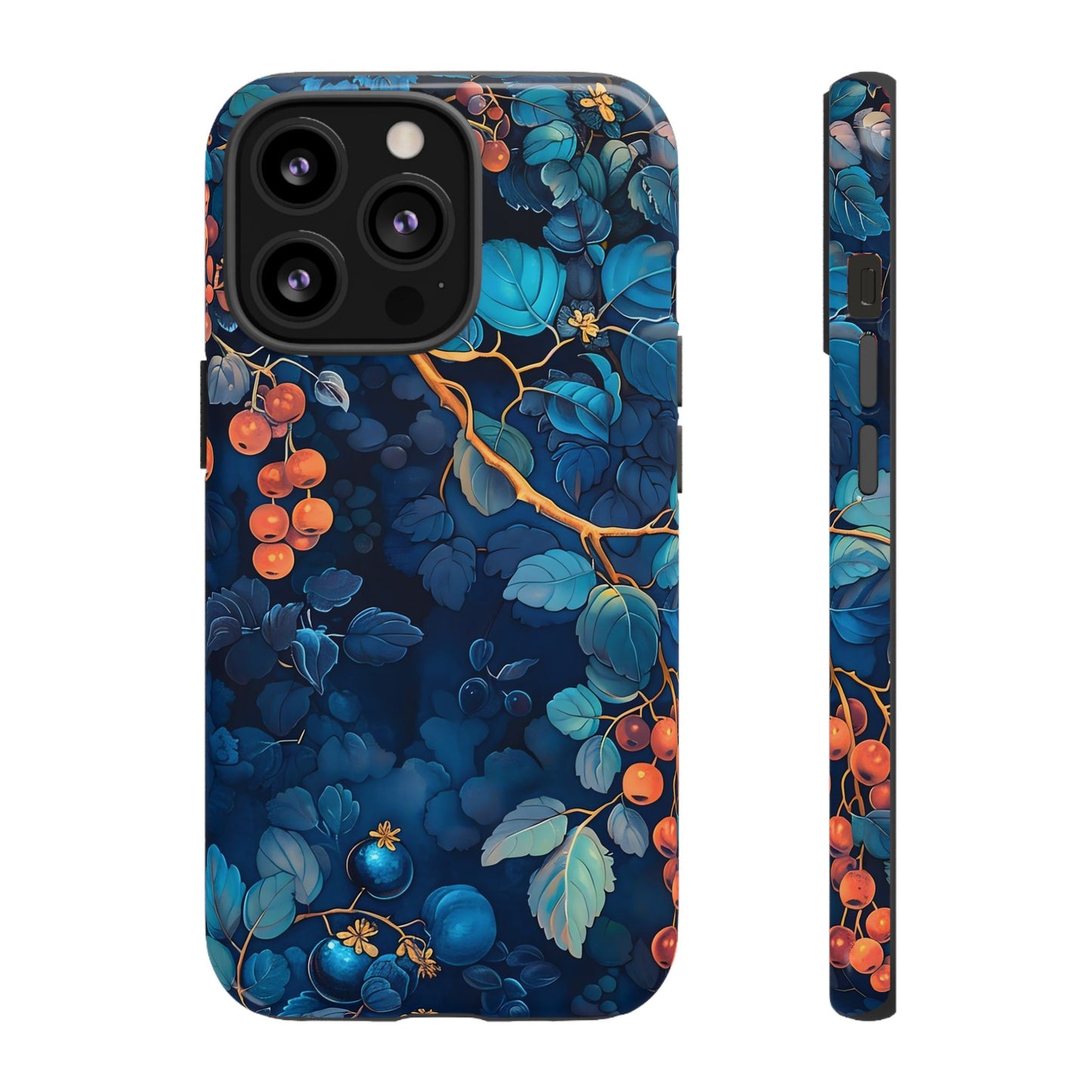 Artistic Phone Case with Floral Design, Tough Cases for iPhone, Nature-Inspired Accessory, Unique Gift for Her, Protective Cover