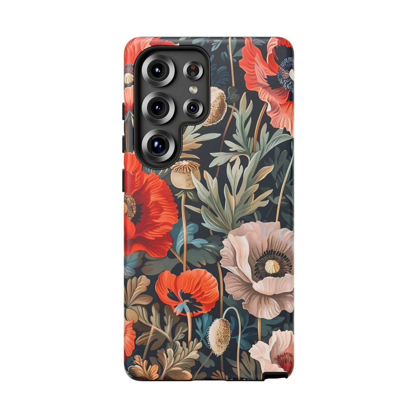 Floral Phone Case - Tough Cases, Flower Design, Chic Tech Accessories, Stylish Gifts, Unique Phone Protectors
