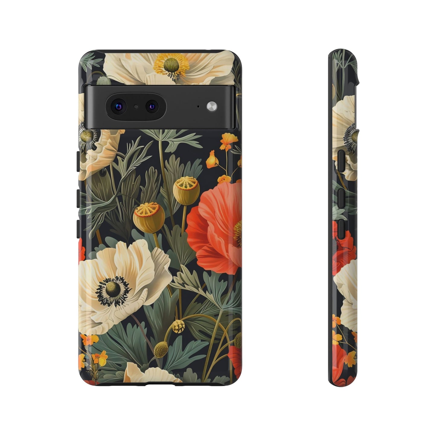 Floral Phone Case - Tough Cases with Vibrant Garden Design, Phone Accessory, Gift for Her, Spring Style, Nature Lover
