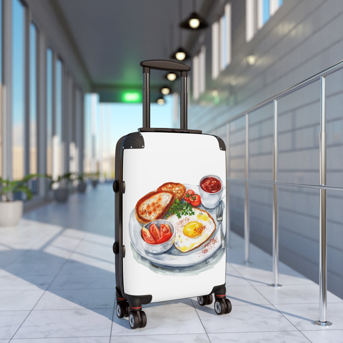 London Icons Collage Suitcase