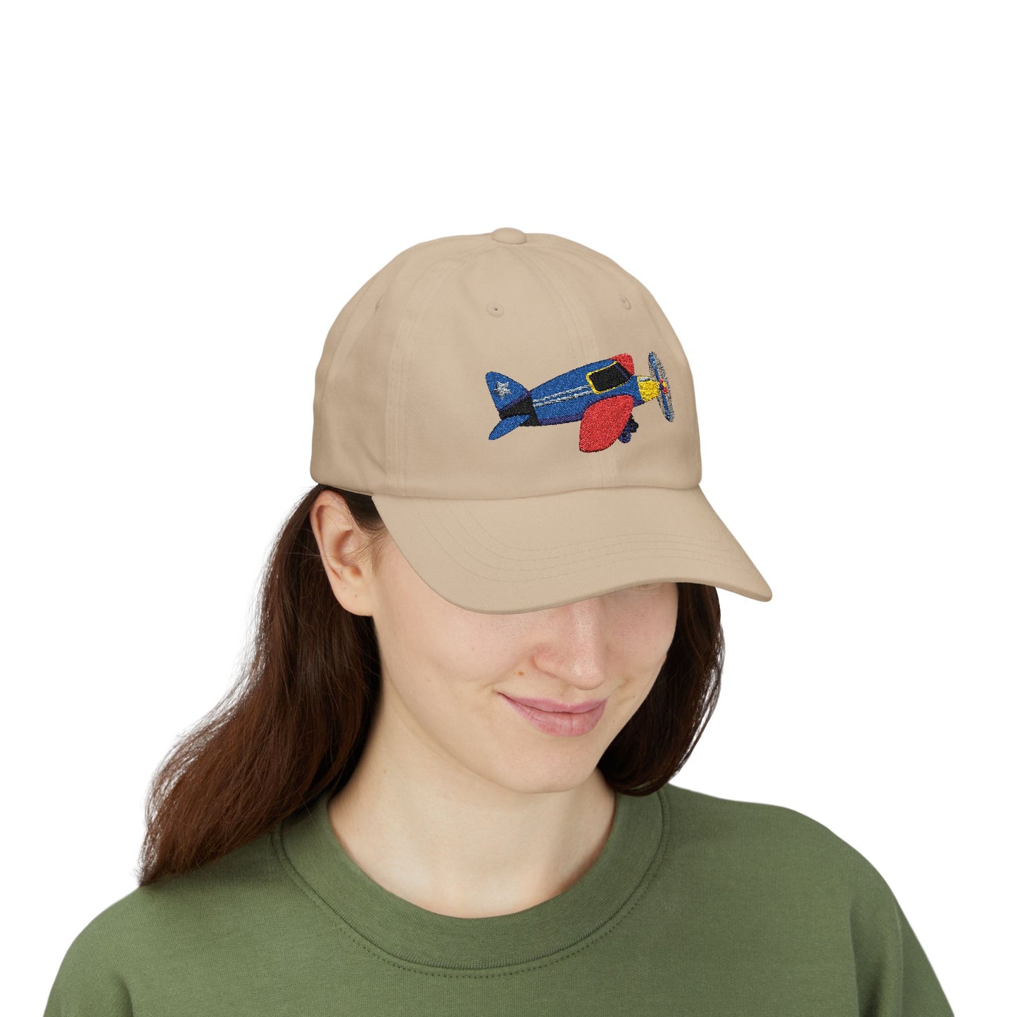 Classic Airplane Dad Cap, Vintage Airplane Hat, Dad Gifts, Casual Everyday Cap, Father's Day, Travel Accessory