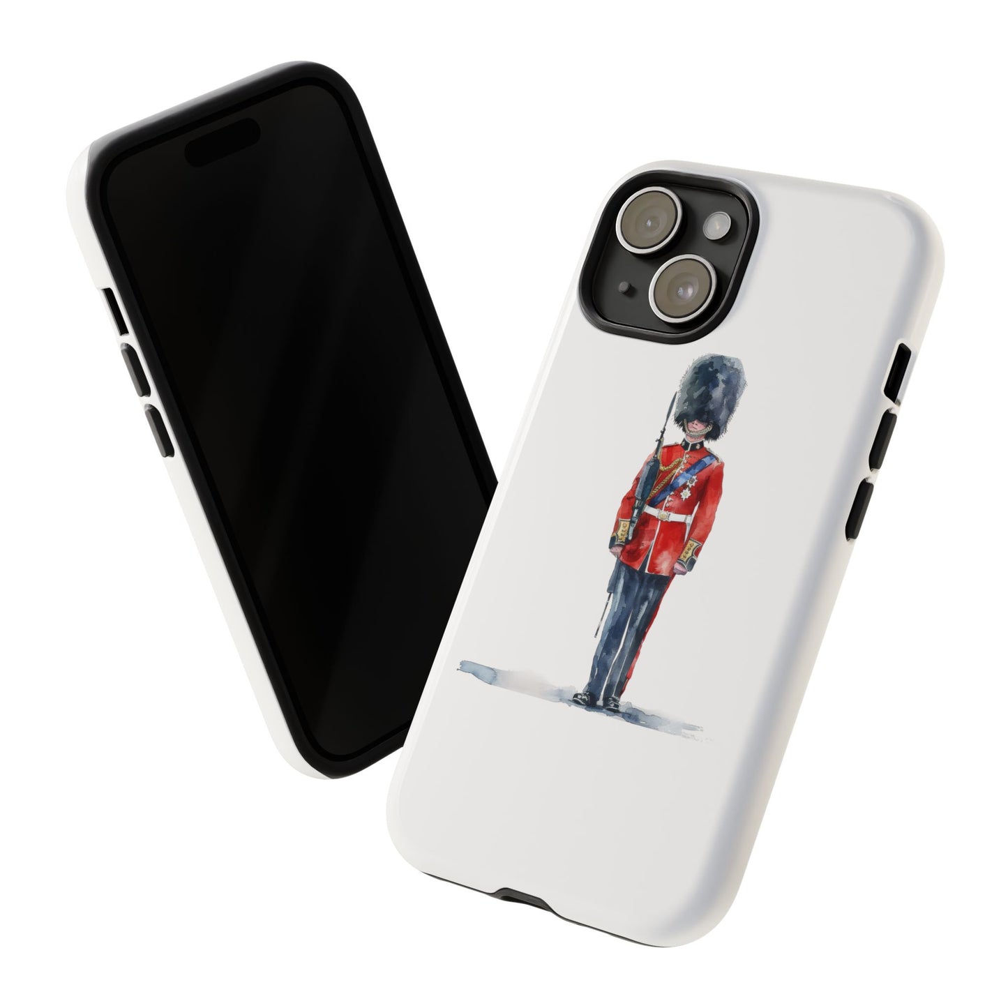 British Royal Guard Phone Case - Tough Cases, Unique Phone Cover, Gift for Her, Cute Accessory, British Soldier Design