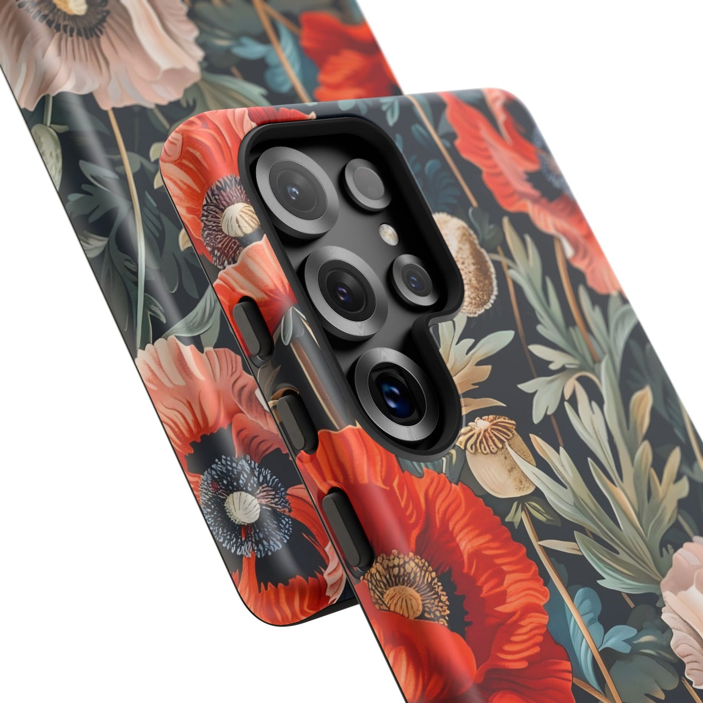 Floral Phone Case - Tough Cases, Flower Design, Chic Tech Accessories, Stylish Gifts, Unique Phone Protectors