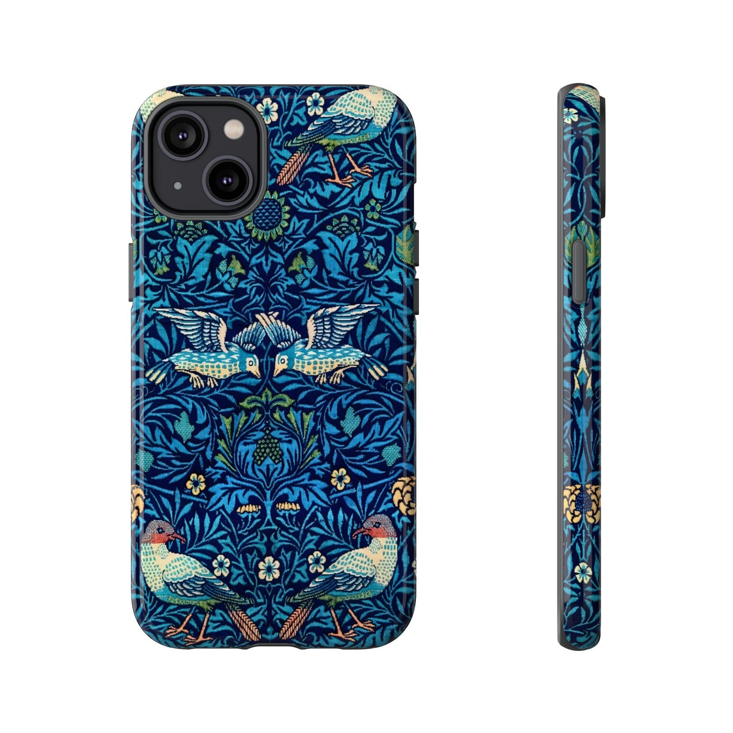 Elegant Bird Pattern Phone Case | Nature Lover Gift, Stylish Mobile Cover, Floral Design, Eco-Friendly, Unique Cell Phone Protector