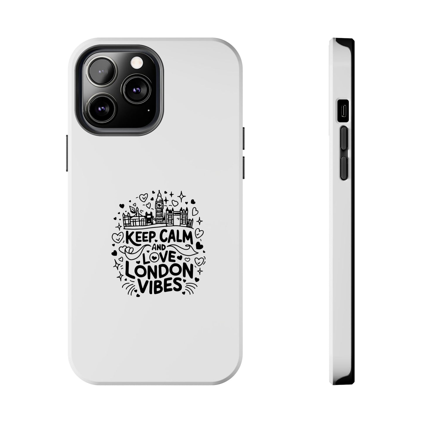 Keep Calm London Vibes Phone Case | Tough Protection for London Lovers