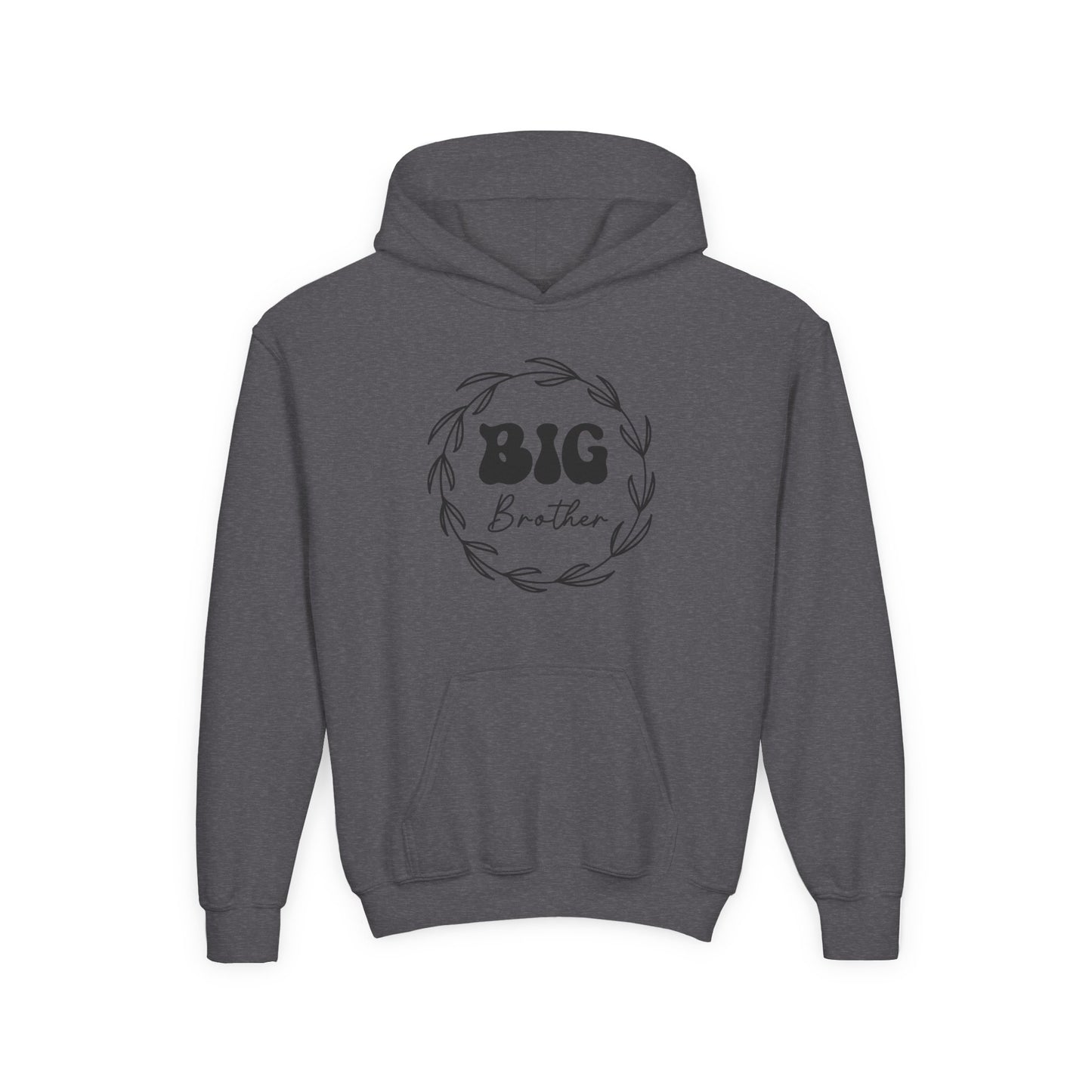 Big Brother Youth Hooded Sweatshirt - Perfect Gift for New Siblings