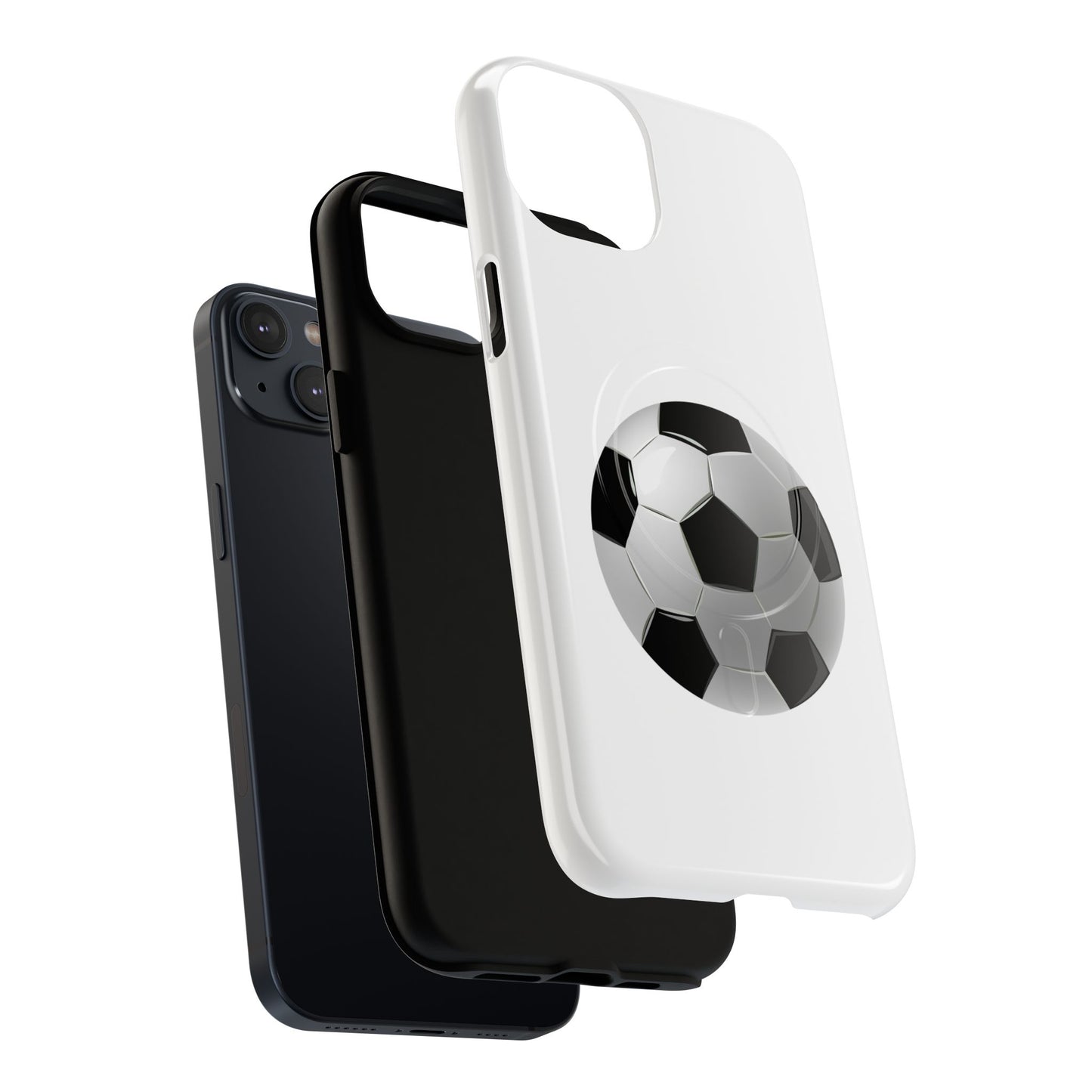 Durable Soccer Phone Case for Sports Lovers, Magnetic Phone Cover, Gift for Athletes, Soccer Fan Accessory, Sports Team Merchandise