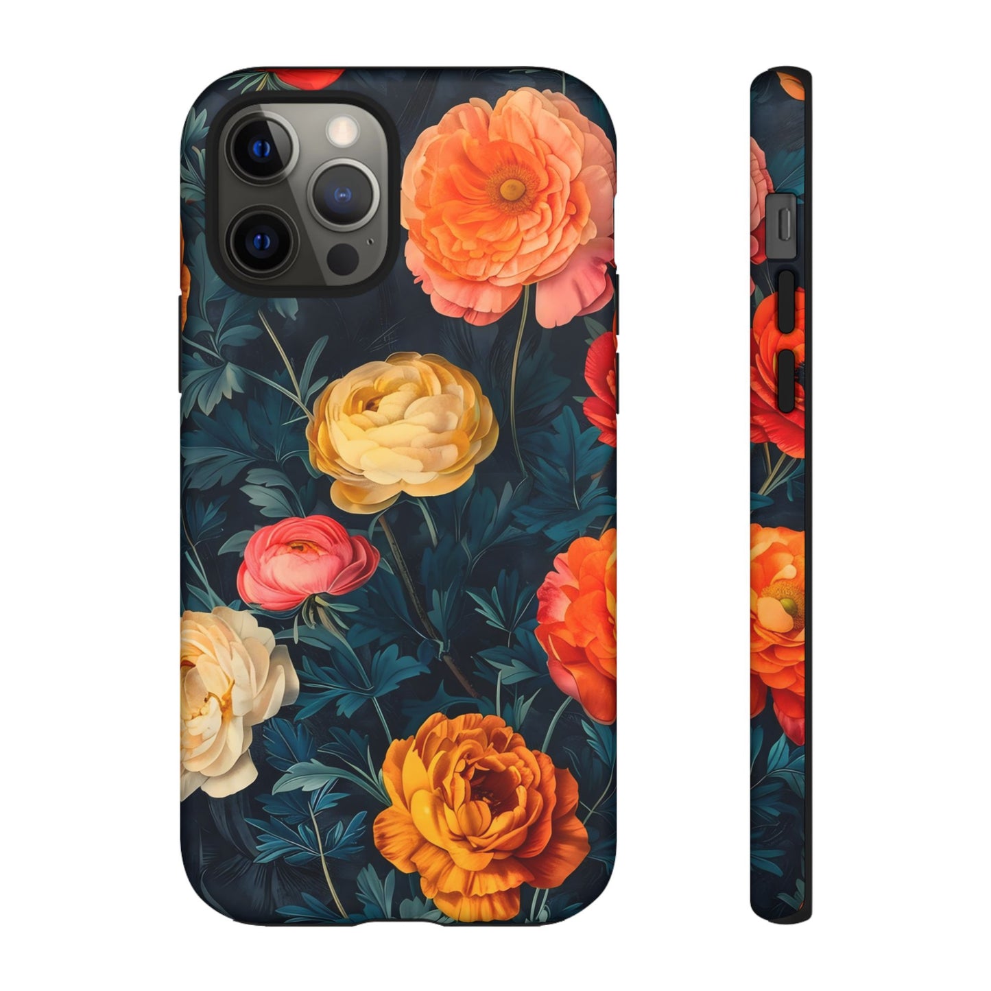 Floral Phone Case, Tough Cases for Phone Protection, Gift for Flower Lovers, Floral Designs, Spring Decor