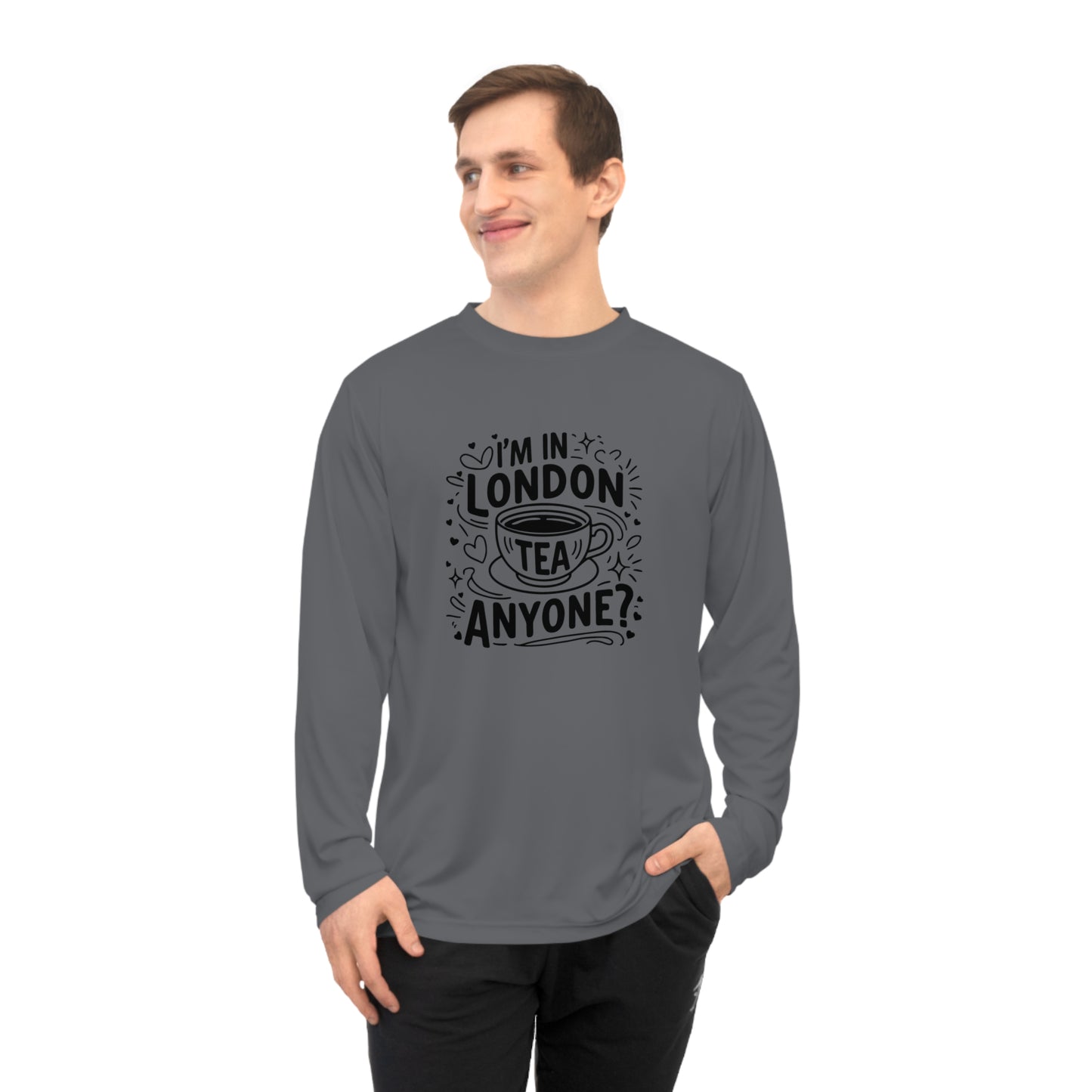Unisex Performance Long Sleeve Shirt - London's stress releasing Tea