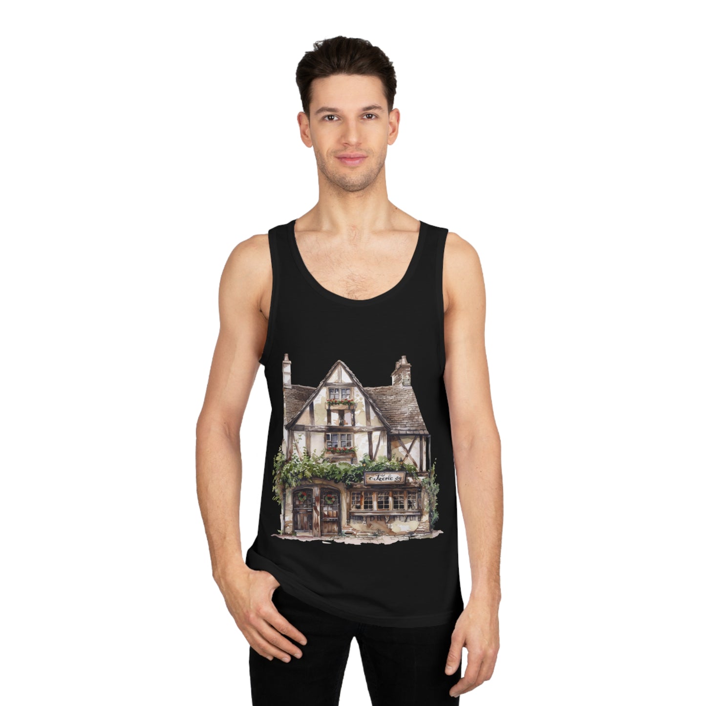 Unisex Softstyle™ Tank Top - Timeless British Architecture