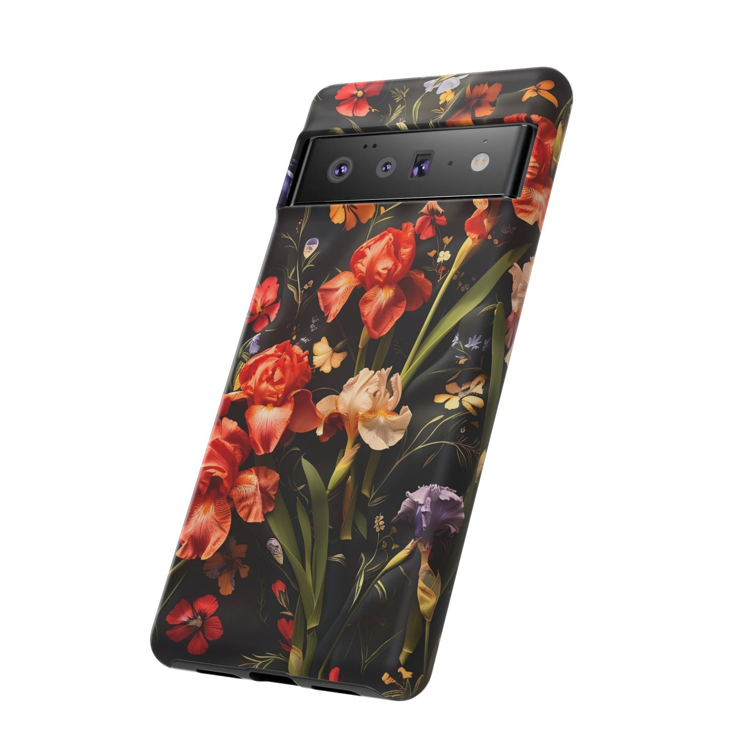 Floral Tough Case for Phone, Durable Protective Phone Cover, Gift for Flower Lovers, Phone Accessories, Spring Vibes