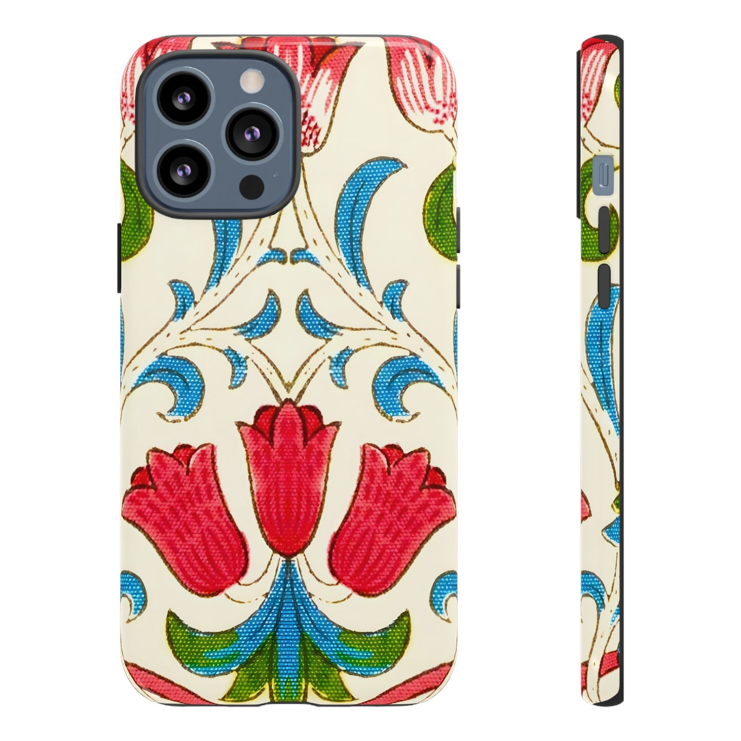 Floral Phone Case - Tough Cases | Stylish Protection, Gift for Her, Boho Phone Cover, Spring Accessory, Cute Tech