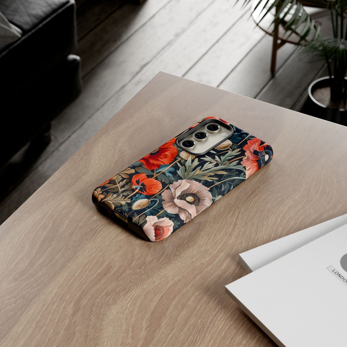 Floral Phone Case - Tough Cases, Flower Design, Chic Tech Accessories, Stylish Gifts, Unique Phone Protectors