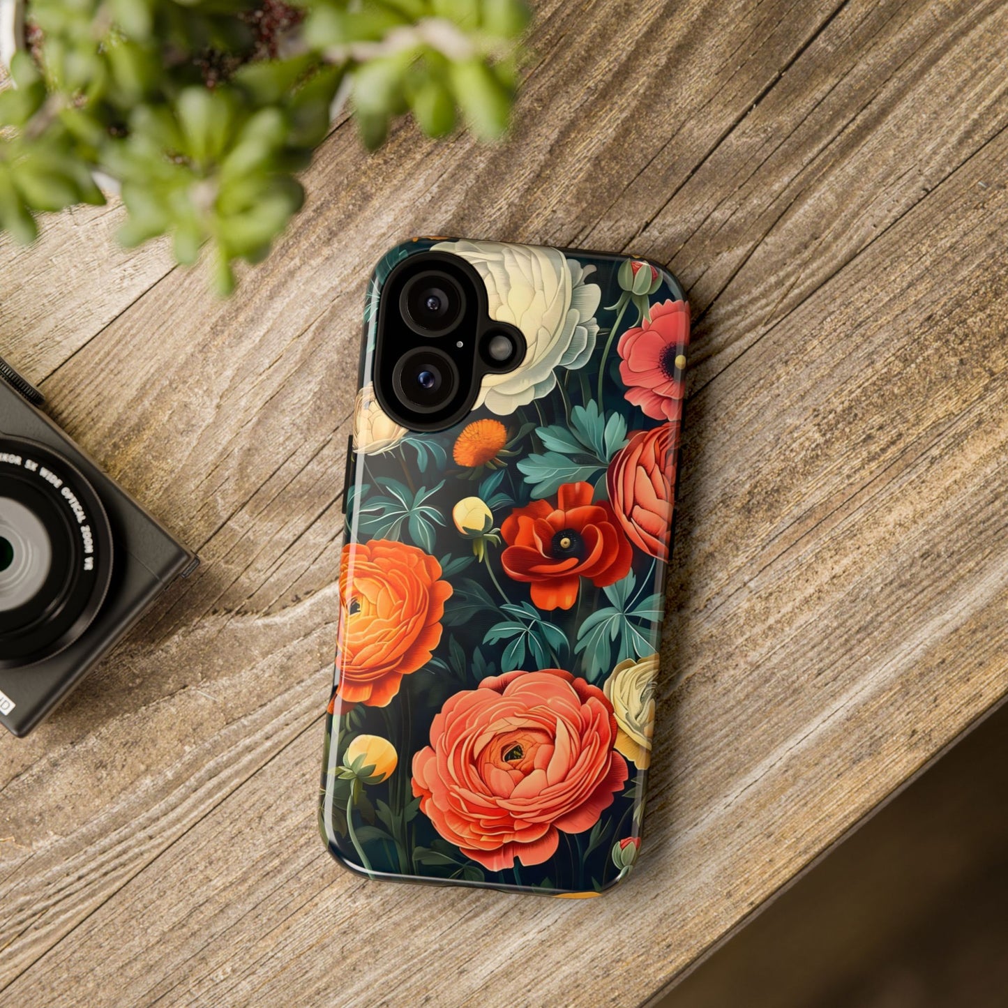 Floral Phone Case, Tough Cases - Stylish Protection, Gifts for Her, Nature Lover Decor, Floral Accessories