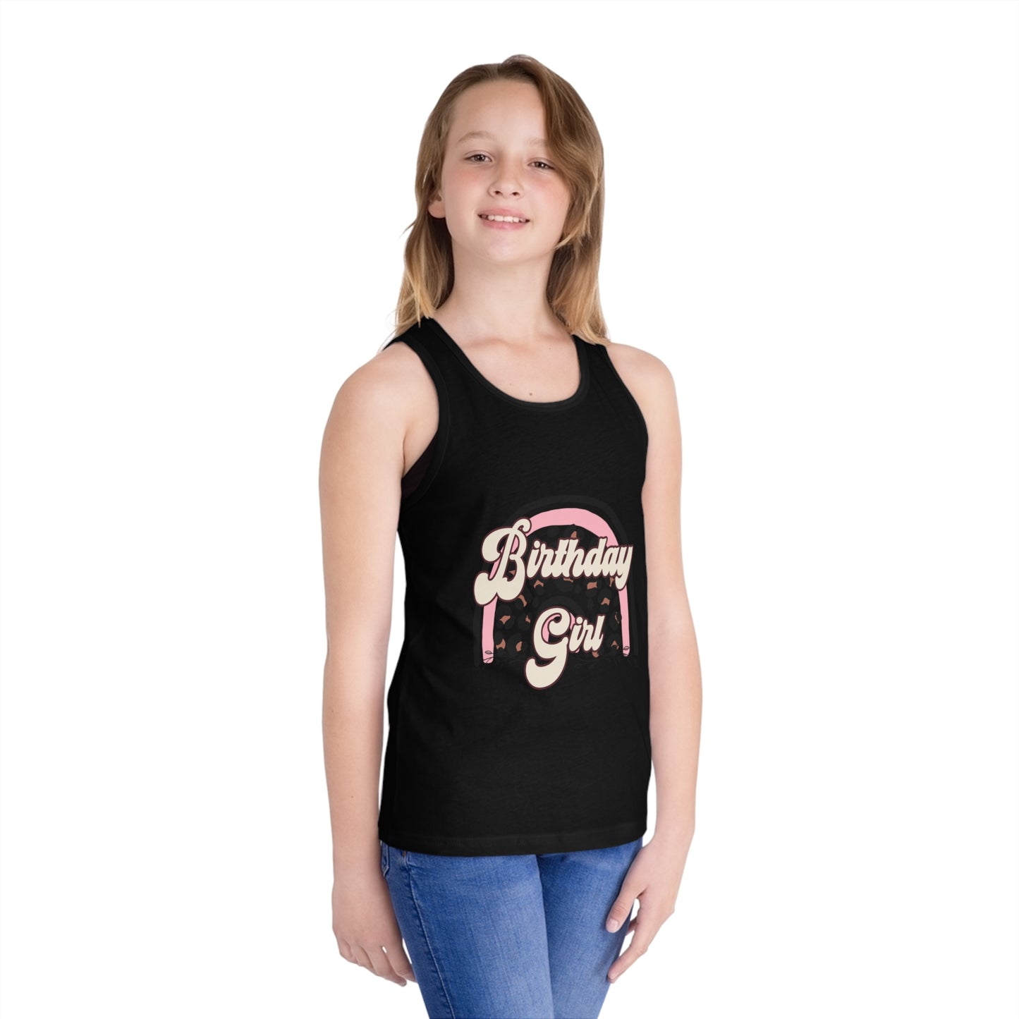 Birthday Girl Jersey Tank Top for Kids