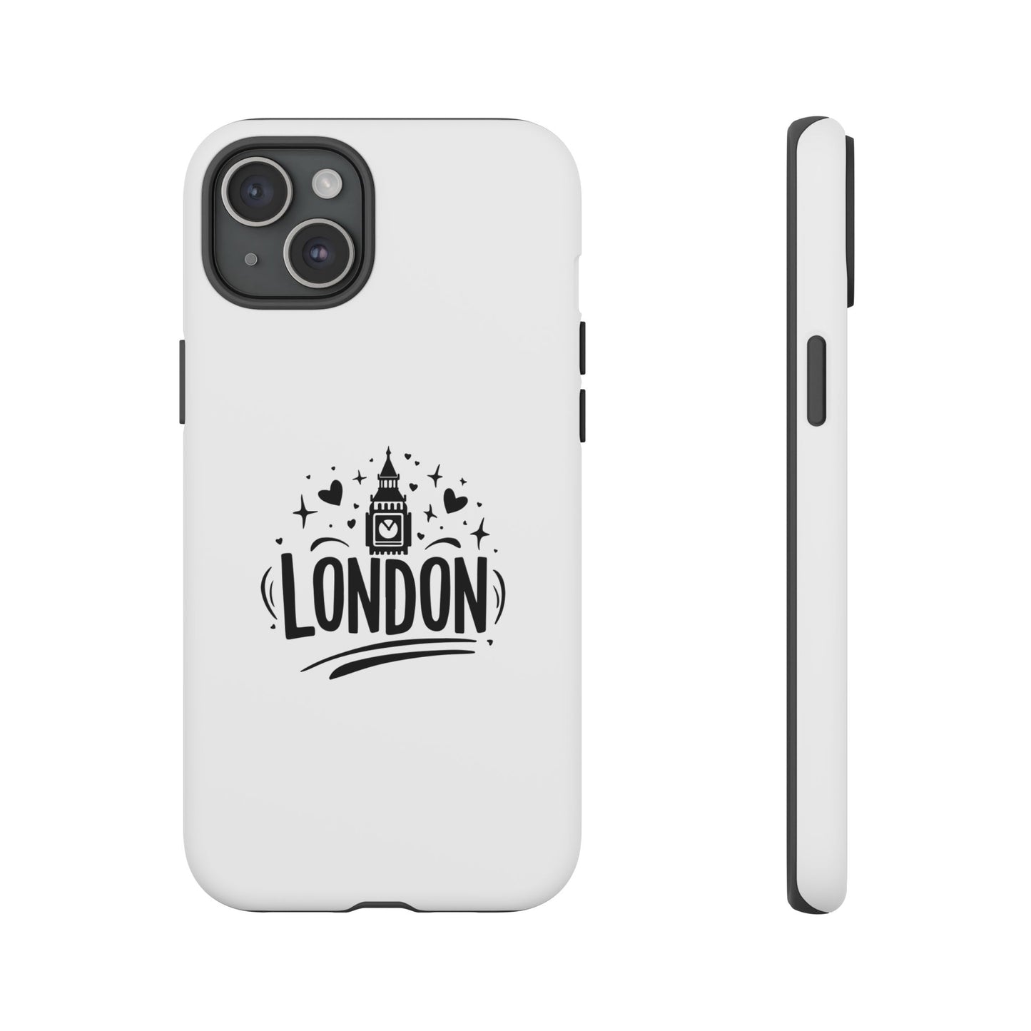 Stylish Phone Case for London Lovers, London Gift, Travel Accessory, Unique Smartphone Case, Cityscape Phone Cover