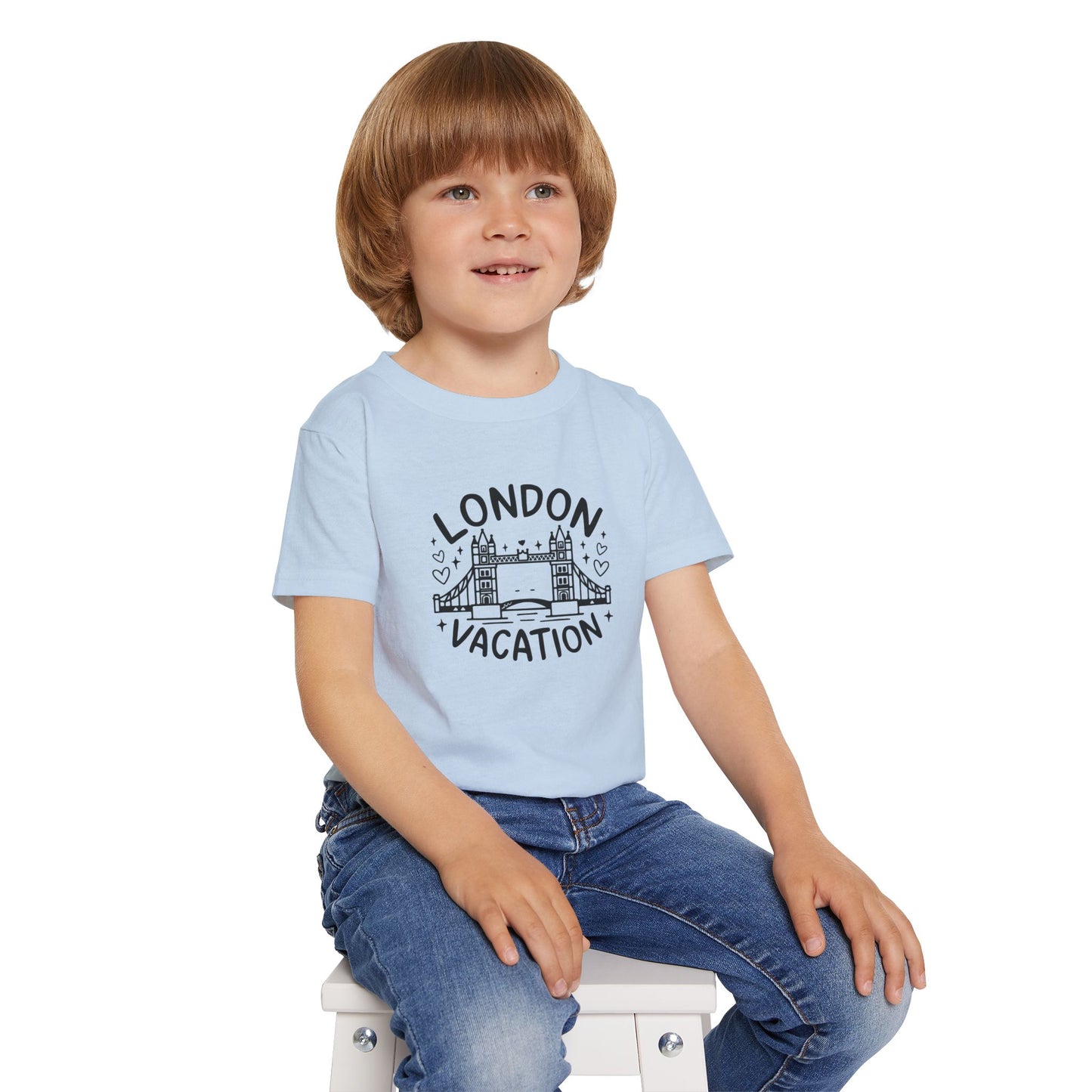 Toddler T-Shirt - London Vacation - Cute Travel Tee for Kids