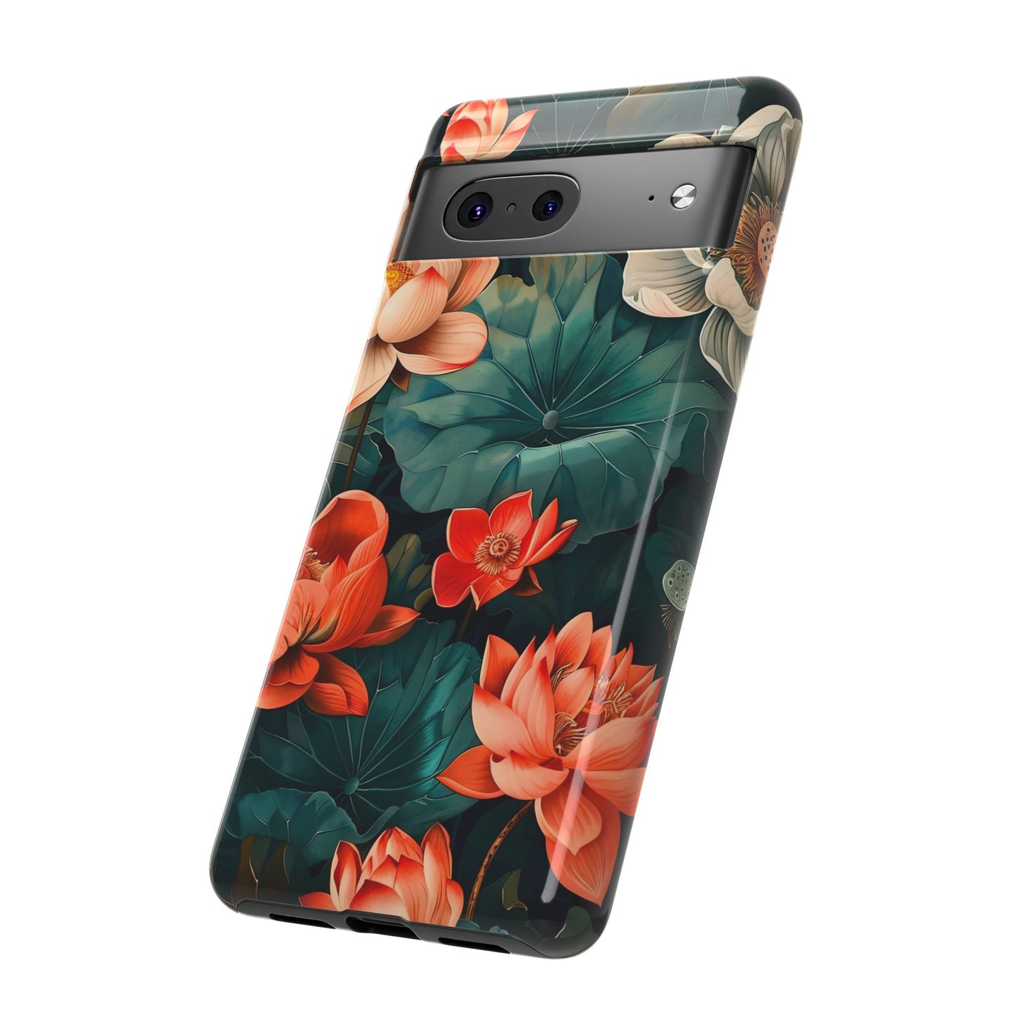 Flower Phone Case, Floral Phone Cover, Tough Case for Floral Lovers, Gift for Her, Stylish Tech Accessories