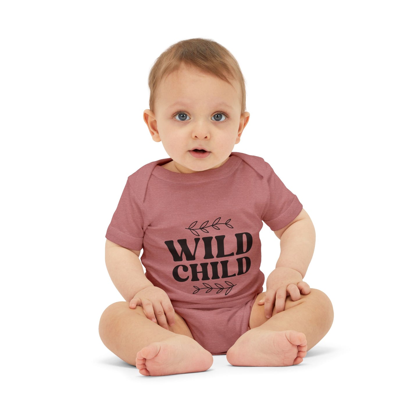 Wild Child Infant Jersey One Piece - Cute Baby Bodysuit for Playful Little Ones