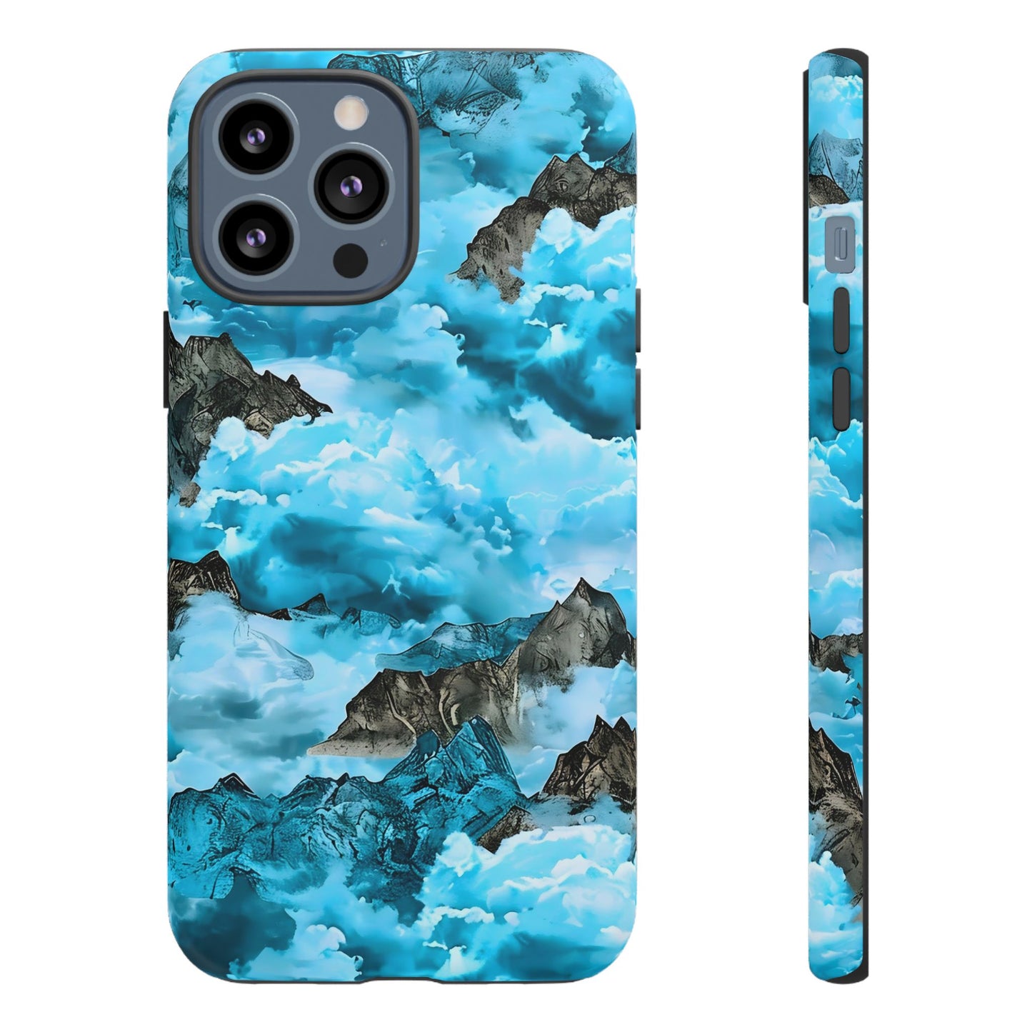 Mountain Wave Phone Case - Adventure Gear, Outdoor Gifts, Stylish Cases, Trendy Accessories, Nature Lovers