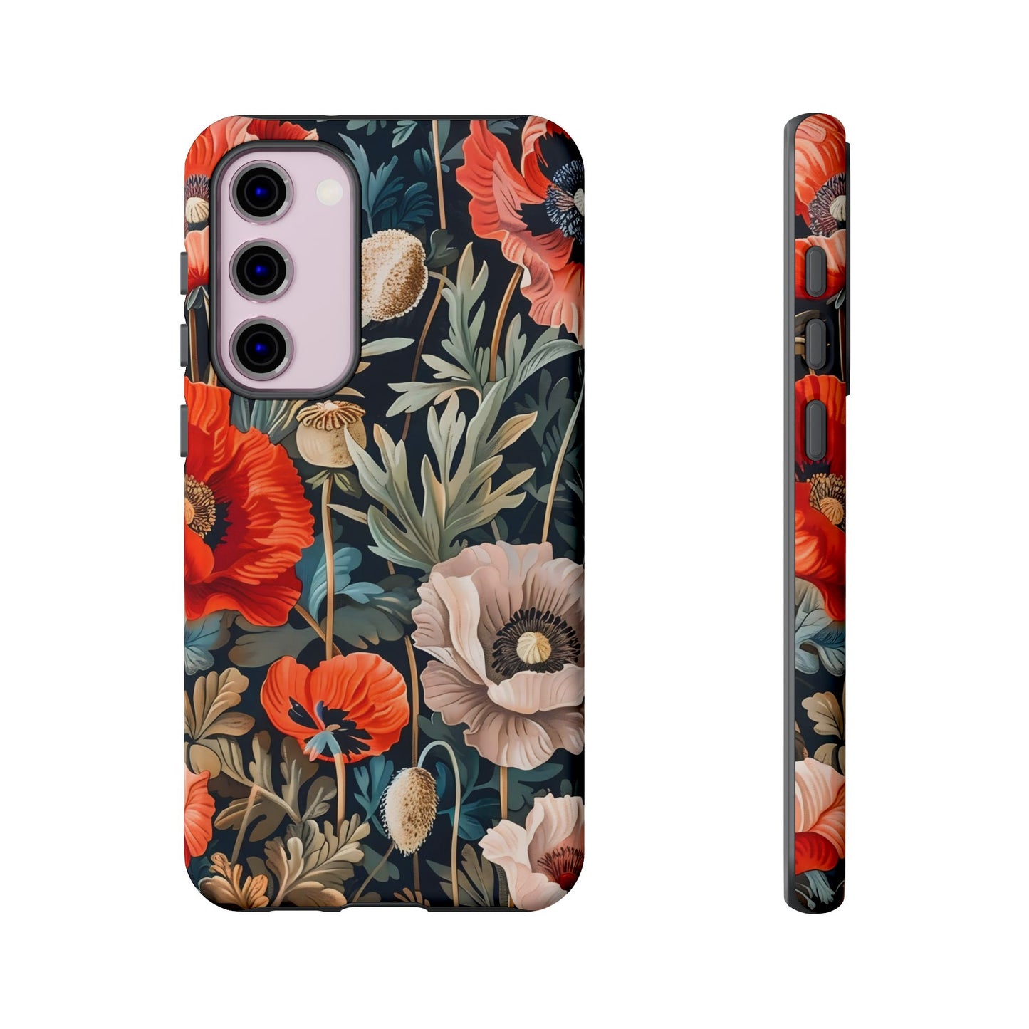 Floral Phone Case - Tough Cases, Flower Design, Chic Tech Accessories, Stylish Gifts, Unique Phone Protectors