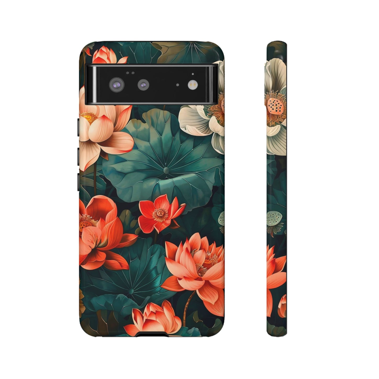 Flower Phone Case, Floral Phone Cover, Tough Case for Floral Lovers, Gift for Her, Stylish Tech Accessories