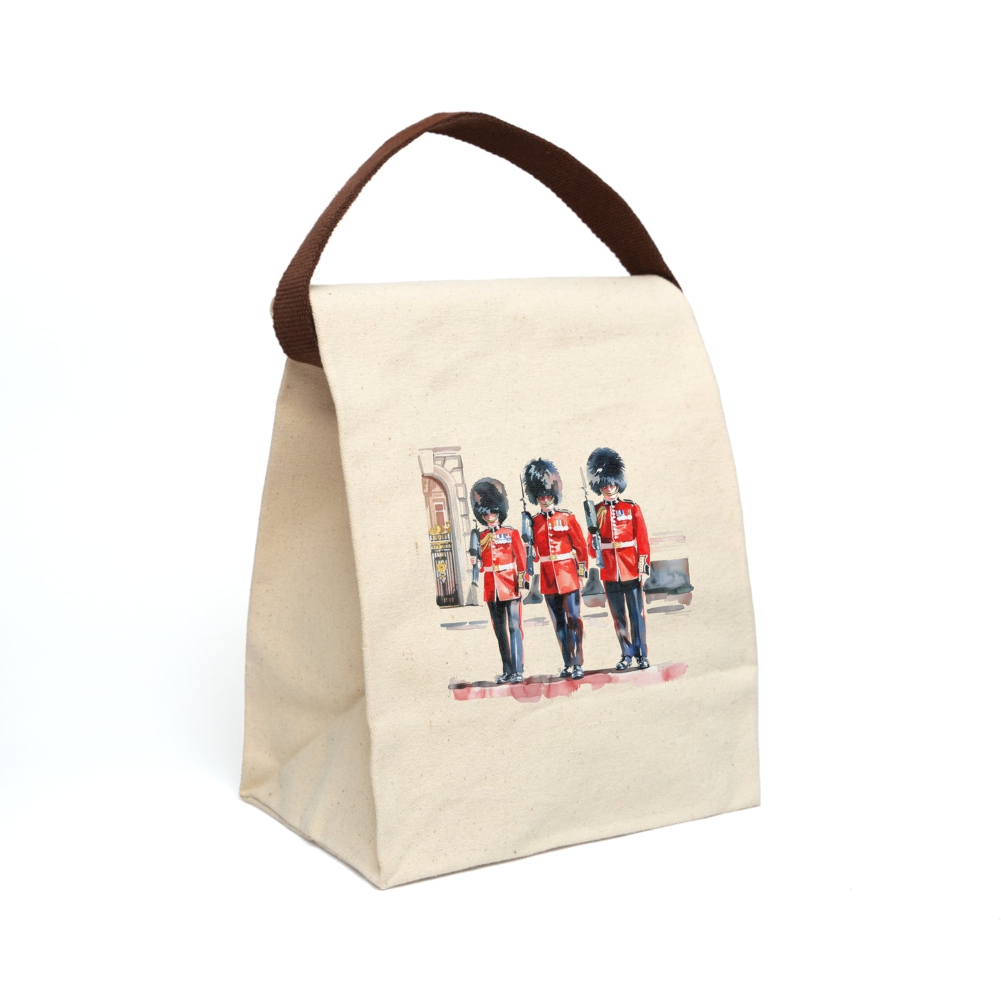 The Queen’s Guardhouse Canvas Lunch Bag With Strap
