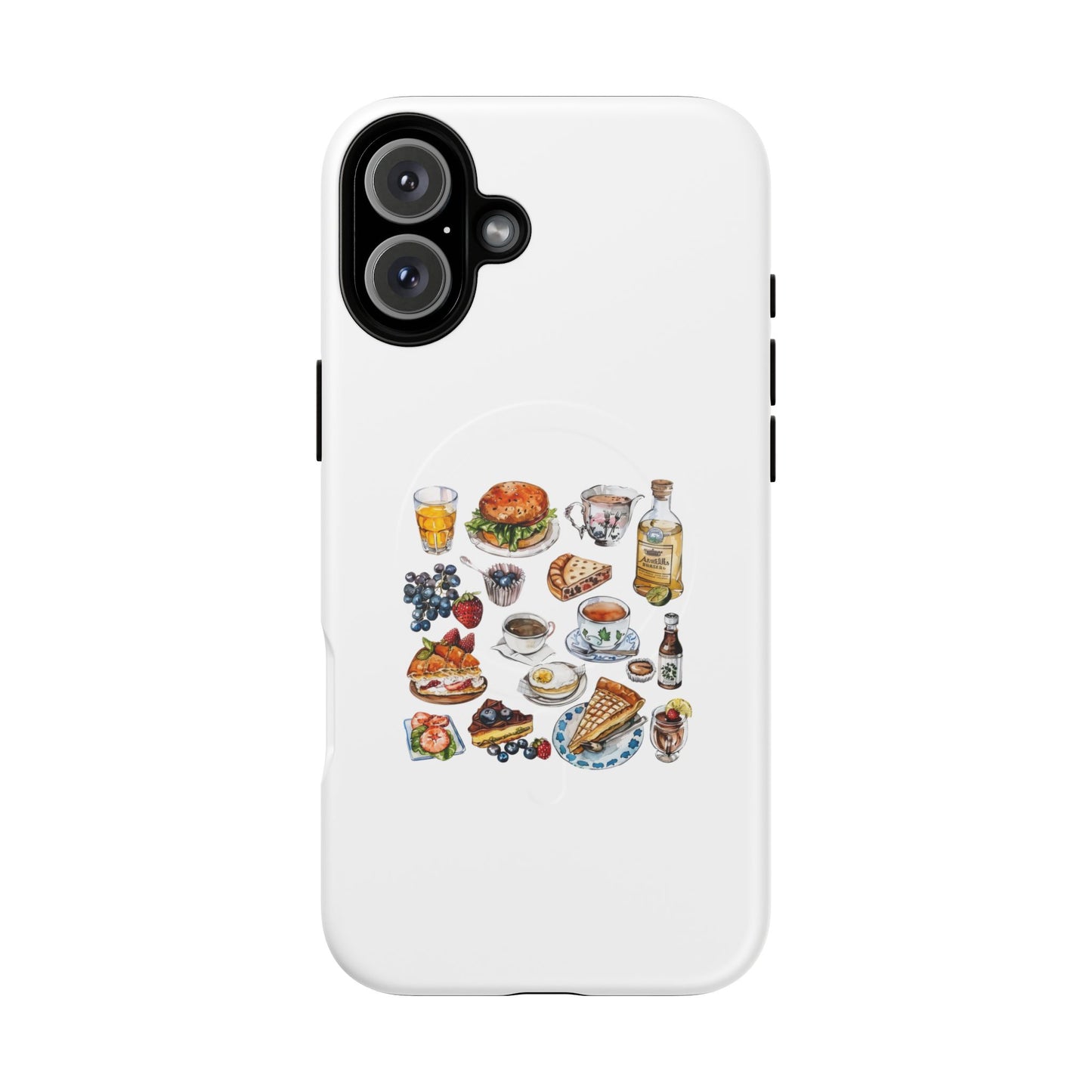 Foodie-Themed Phone Case, Cute Accessories for Food Lovers, Great Gift for Chefs, Cooking Enthusiasts, and Foodies