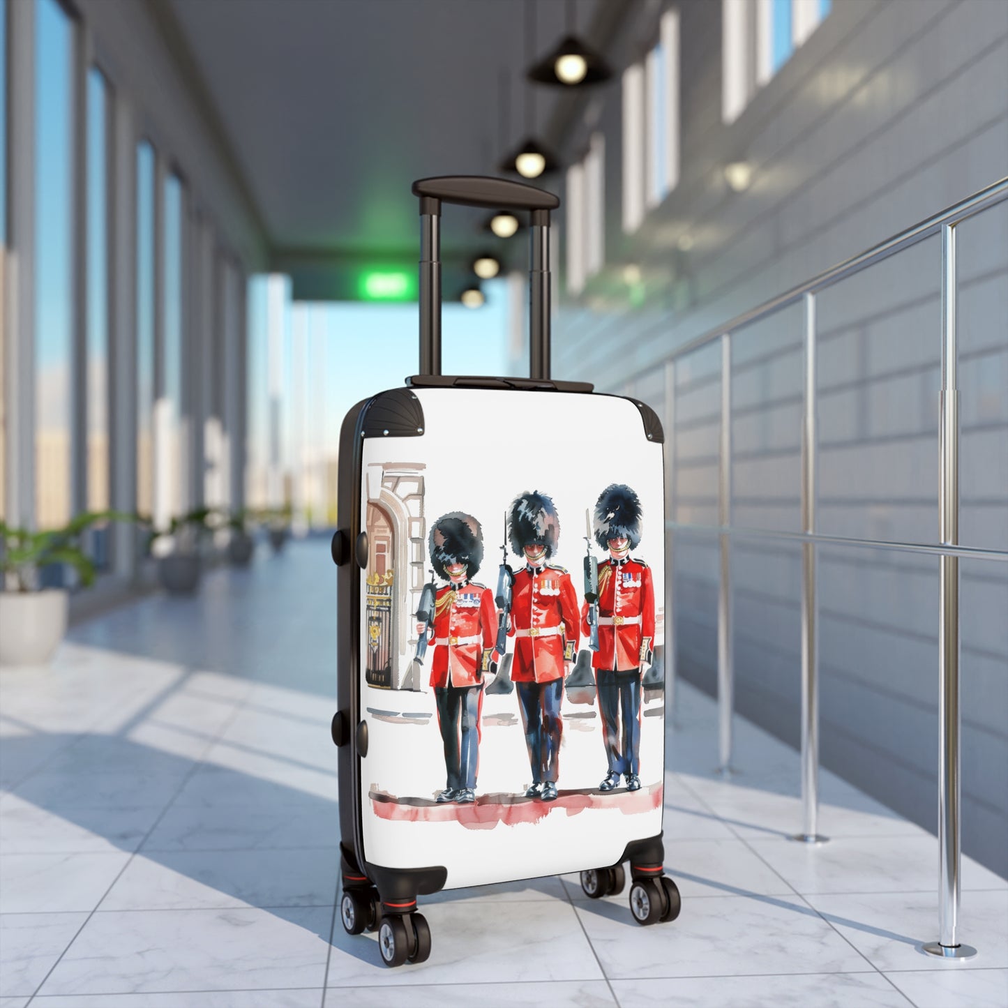 Queen’s Guard Duo Art Suitcase