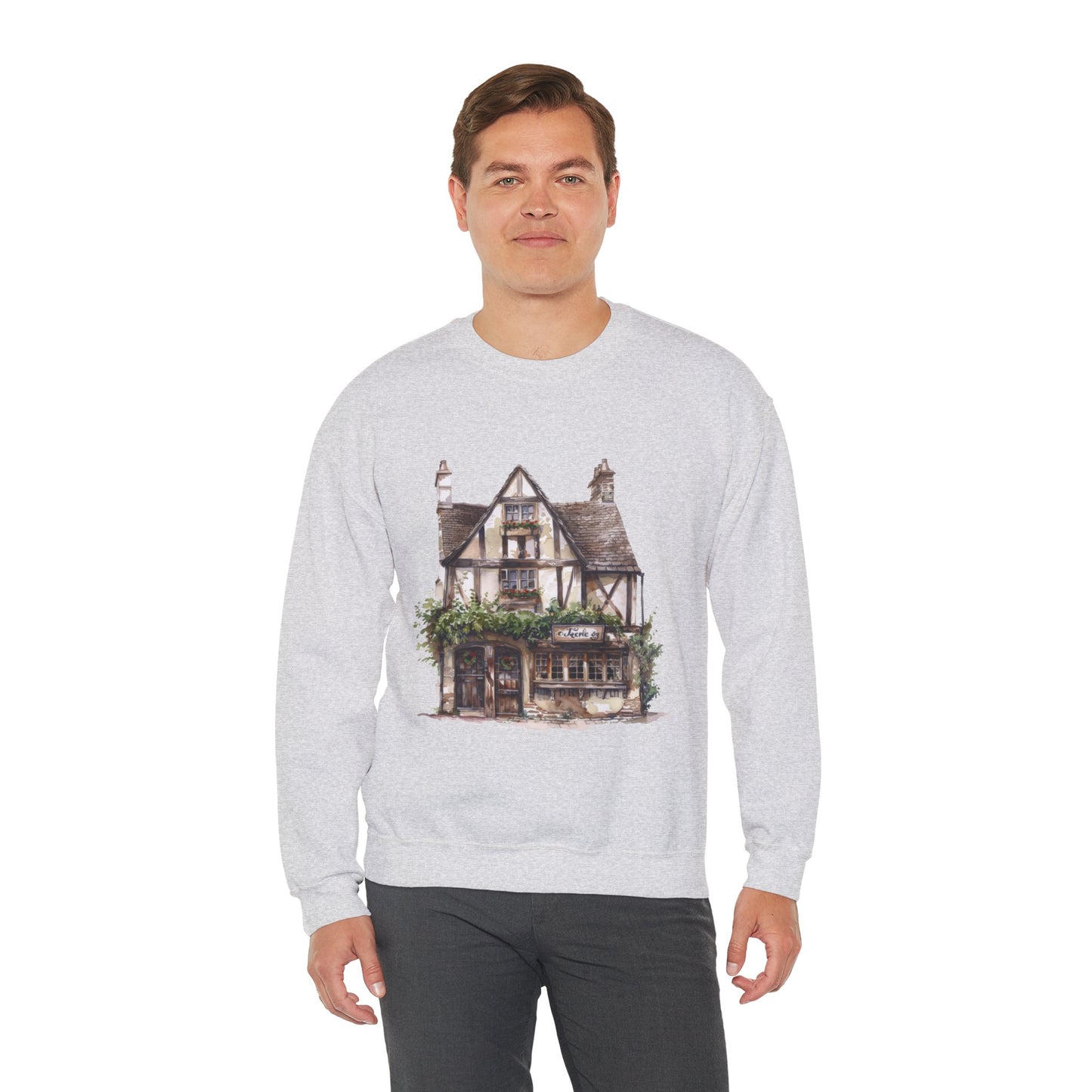 Unisex Heavy Blend™ Crewneck Sweatshirt Peaceful - British Historic House