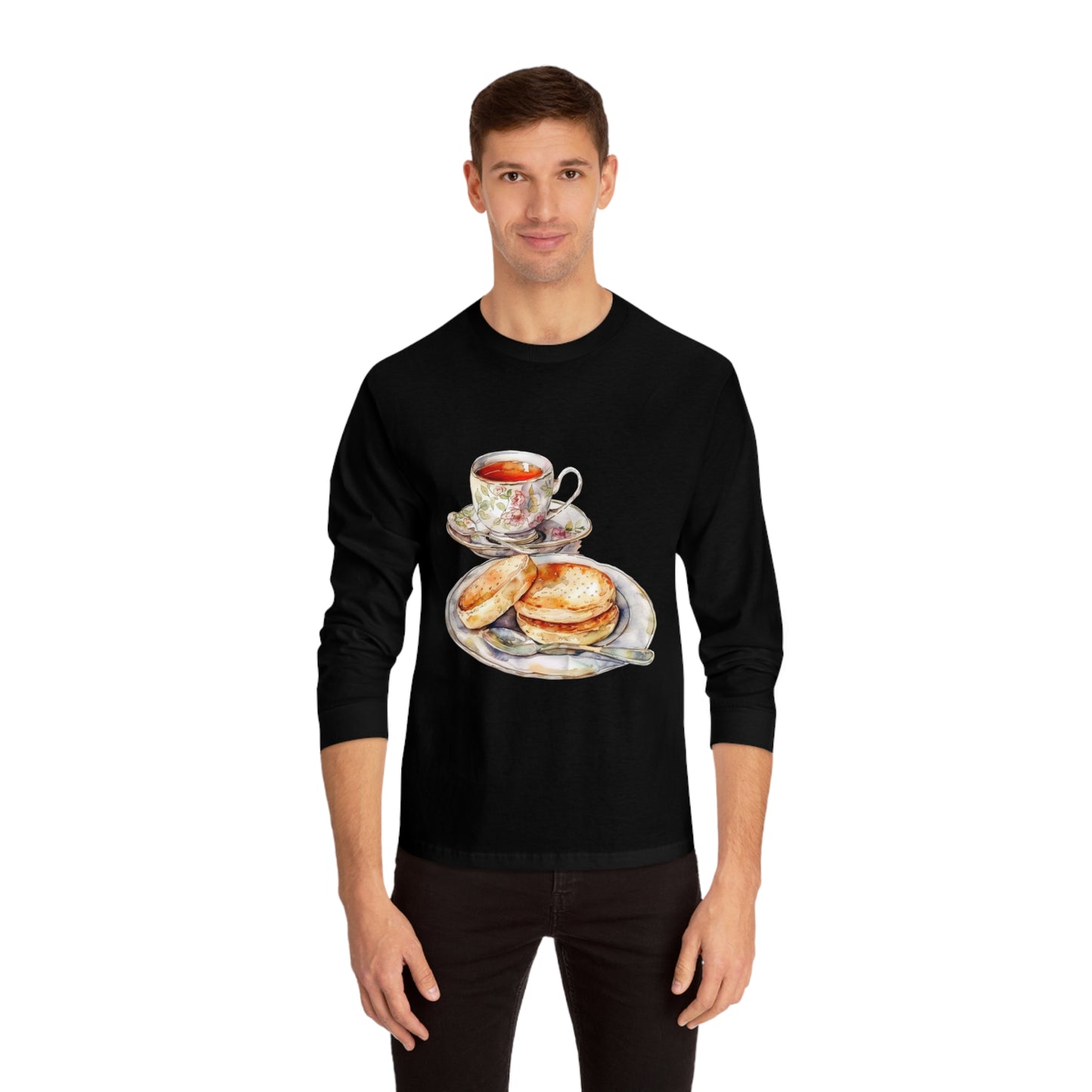 Unisex Classic Long Sleeve T-Shirt - British Food - Traditional Dishes and Culinary Delights
