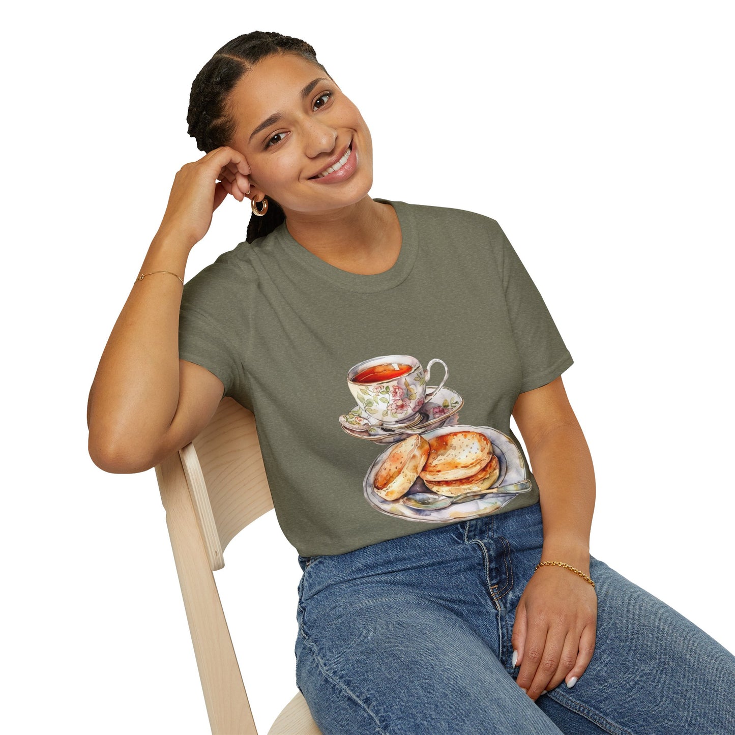 Unisex Softstyle T-Shirt - Morning Majesty - The Royal British Breakfast