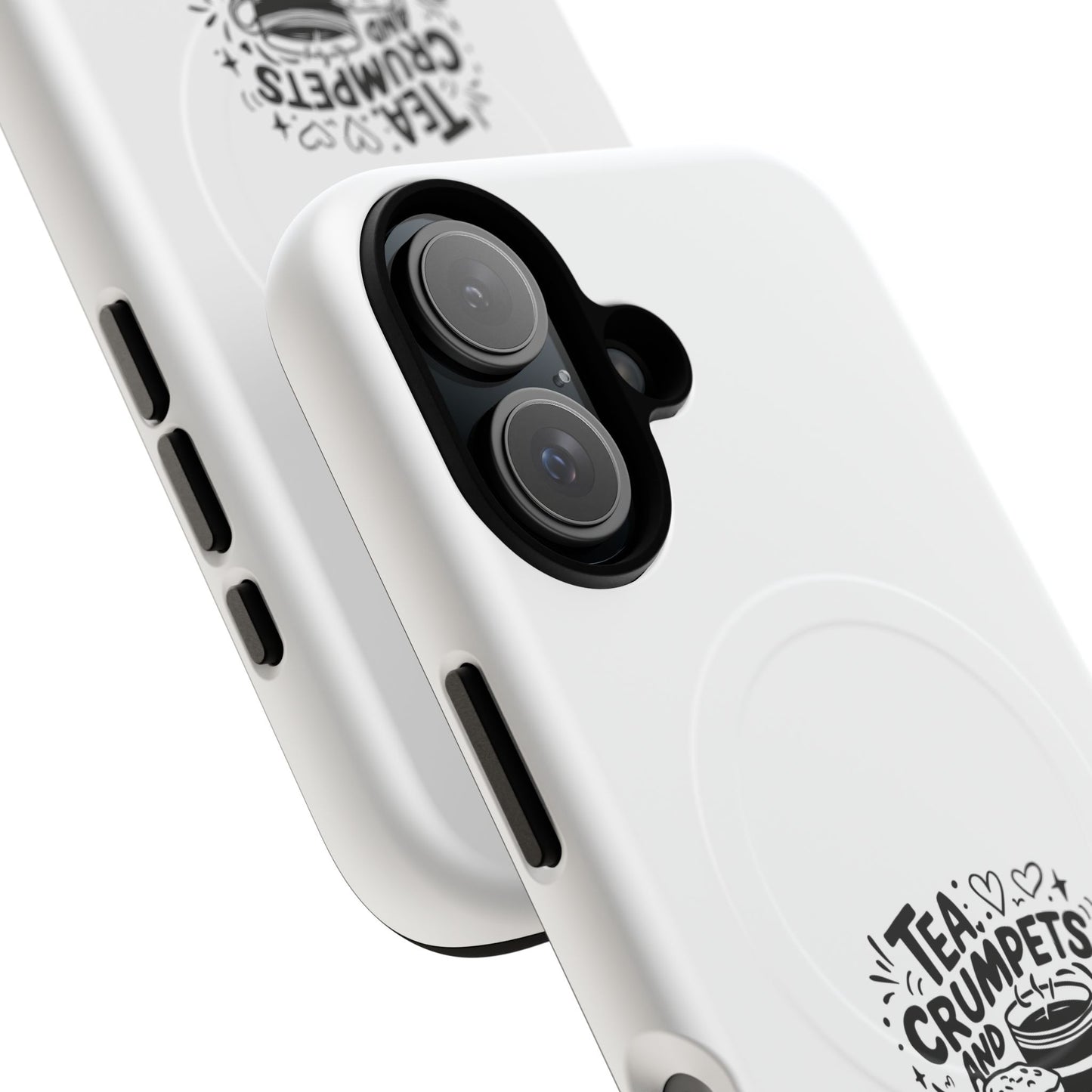 Magnetic Phone Case - Tea, Crumpets, and London Adventures, Unique Gift for Travelers, Phone Accessory, Fun Case for iPhone