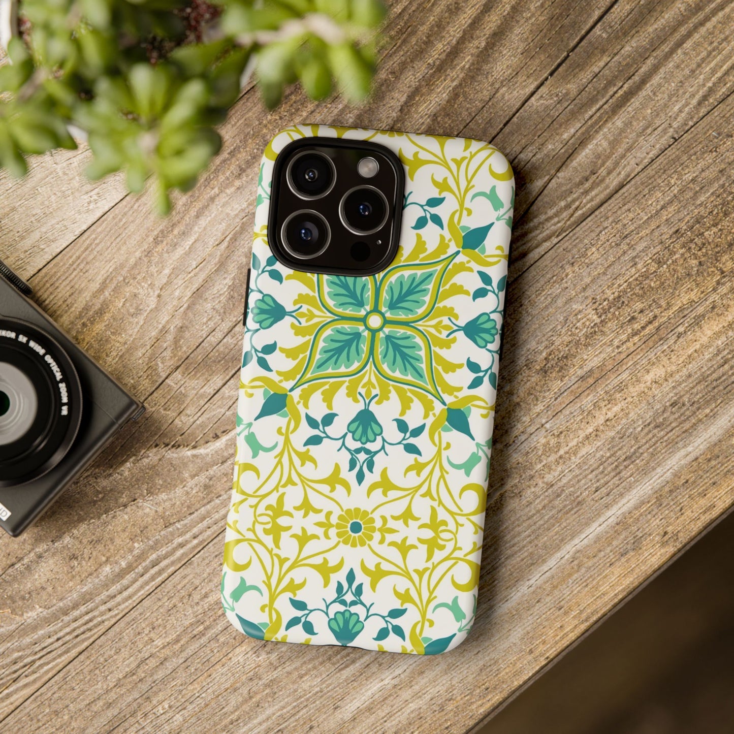 Vibrant Floral Phone Case - Protective Cover for iPhone, Stylish Gadget Accessory, Perfect Gift for Her, Home Decor, Trendy Tech