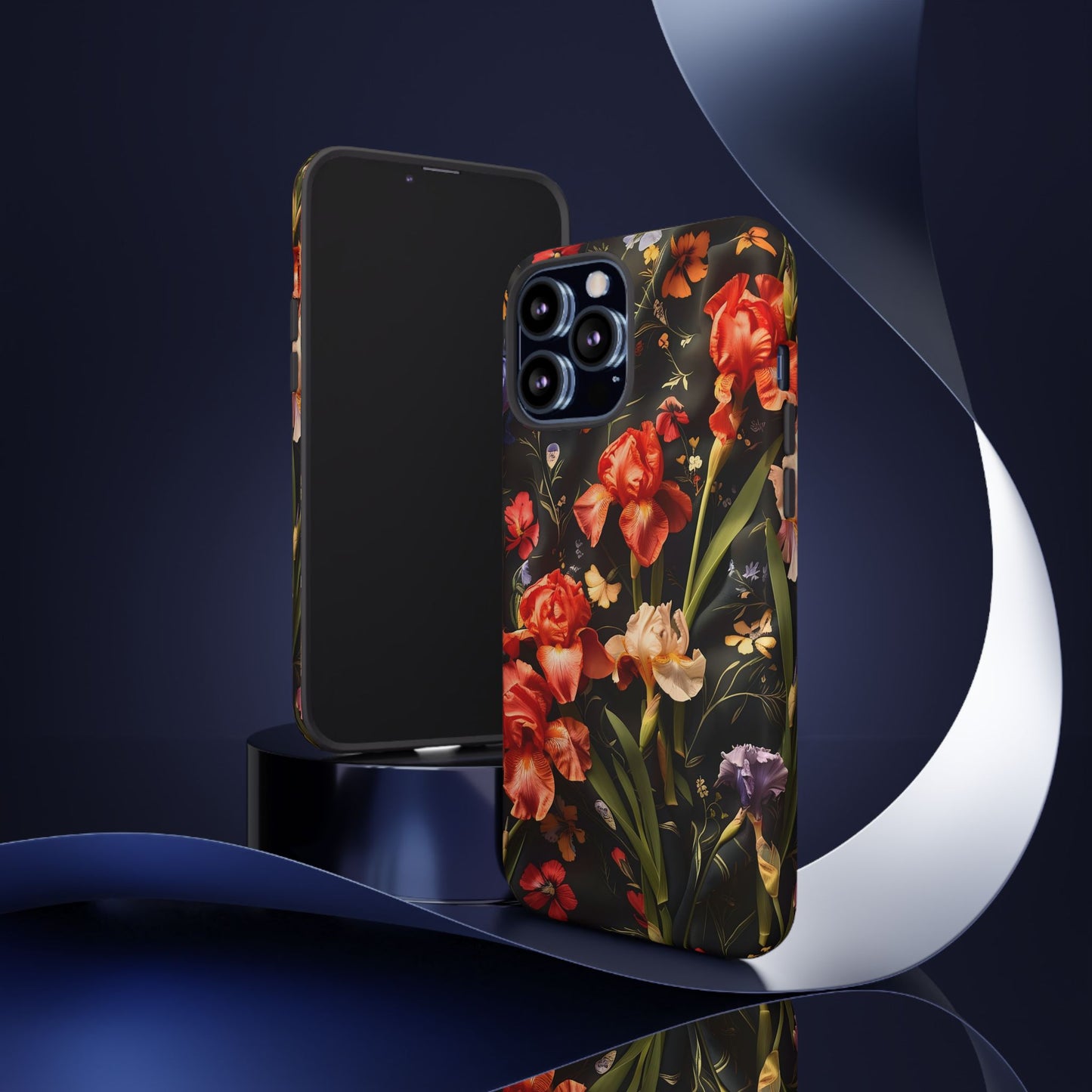 Floral Tough Case for Phone, Durable Protective Phone Cover, Gift for Flower Lovers, Phone Accessories, Spring Vibes