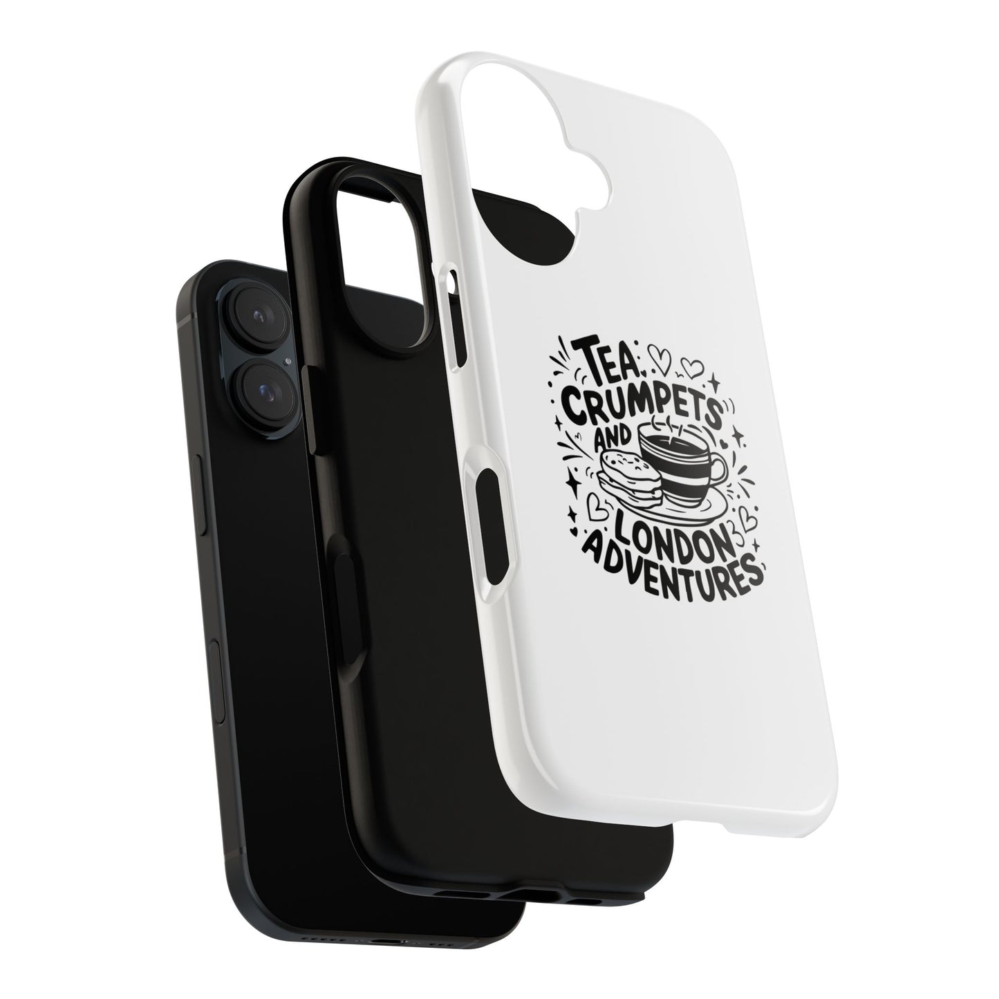 London Adventures Phone Case - Tea & Crumpets Design