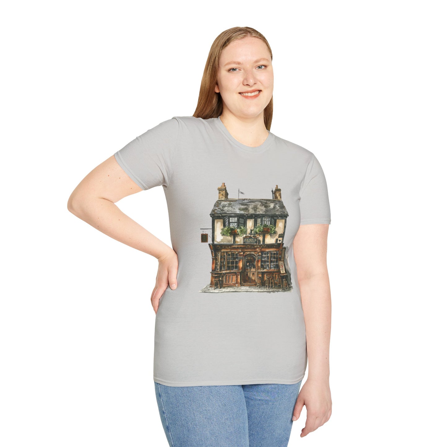 Unisex Softstyle T-Shirt - Charming & Cozy - Life in a British Village House