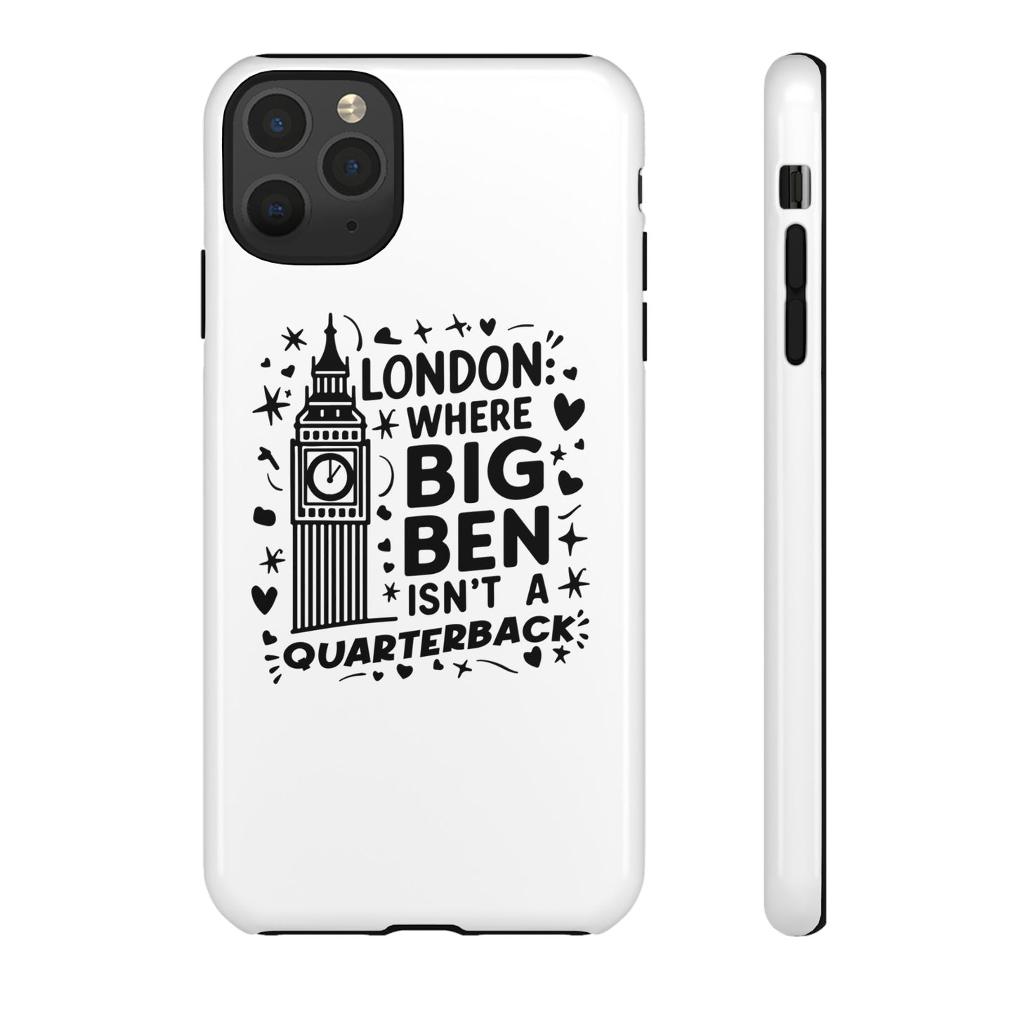 London Big Ben iPhone Case, Funny Phone Cover, Tough Phone Case, Gift for Travelers, London Souvenir